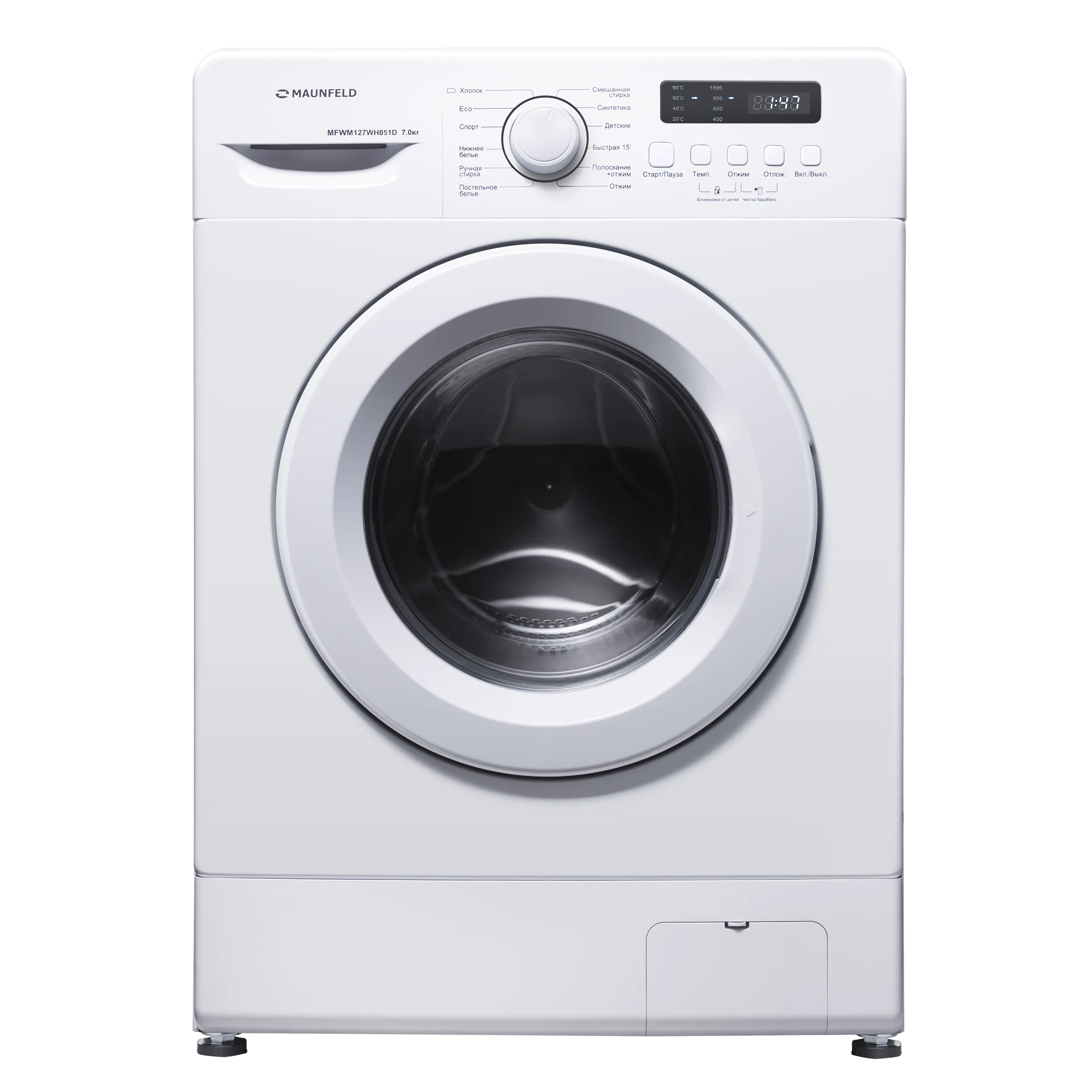 Стиральная машина MAUNFELD MFWM127WH051D Белый