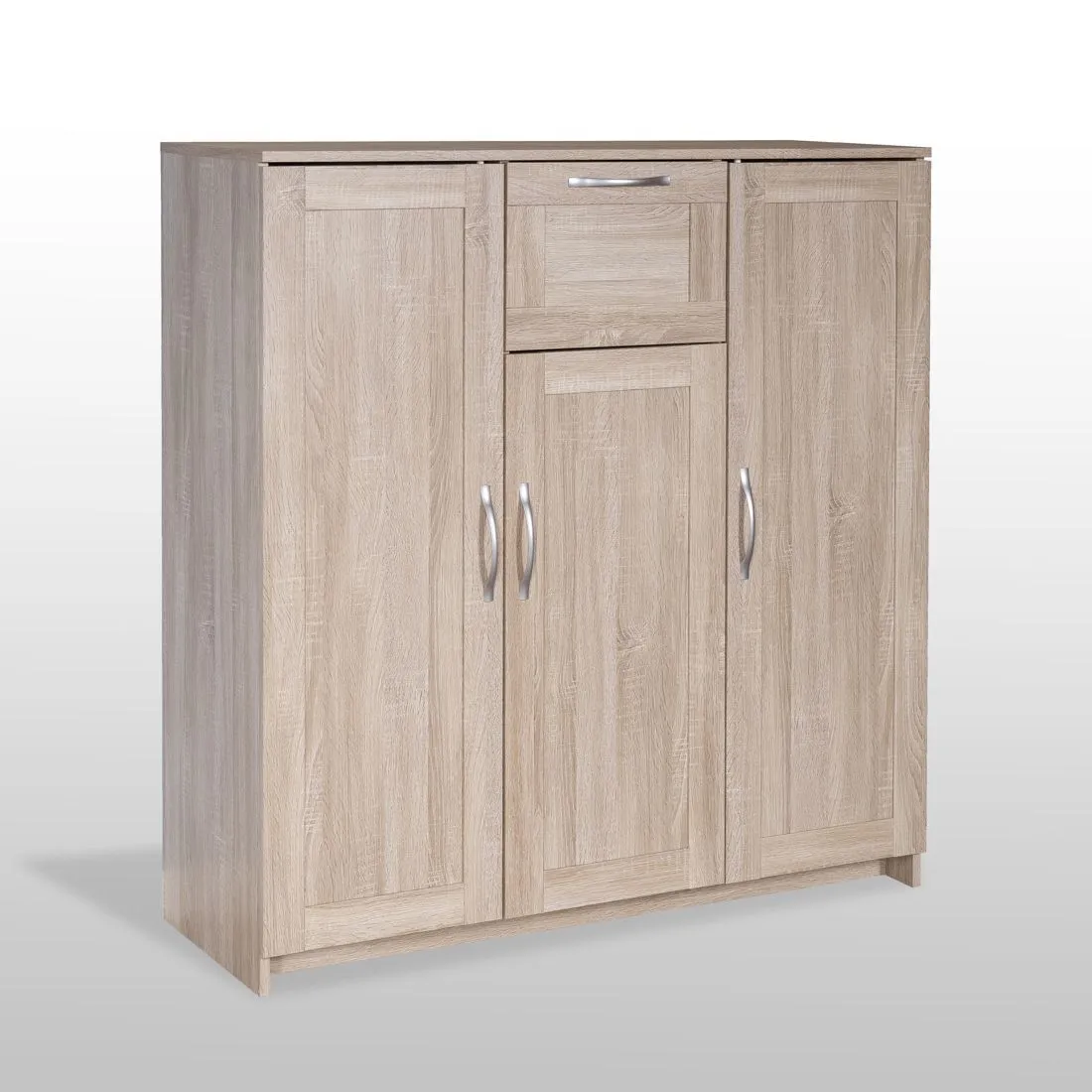 2.02.03.320.3 СИРИУС тумба 3 двери и 1 ящик 117х123 сонома RU 2.02.03.320.3 СИРИУС тумба 3 двери и 1 ящик 117х123 сонома RU