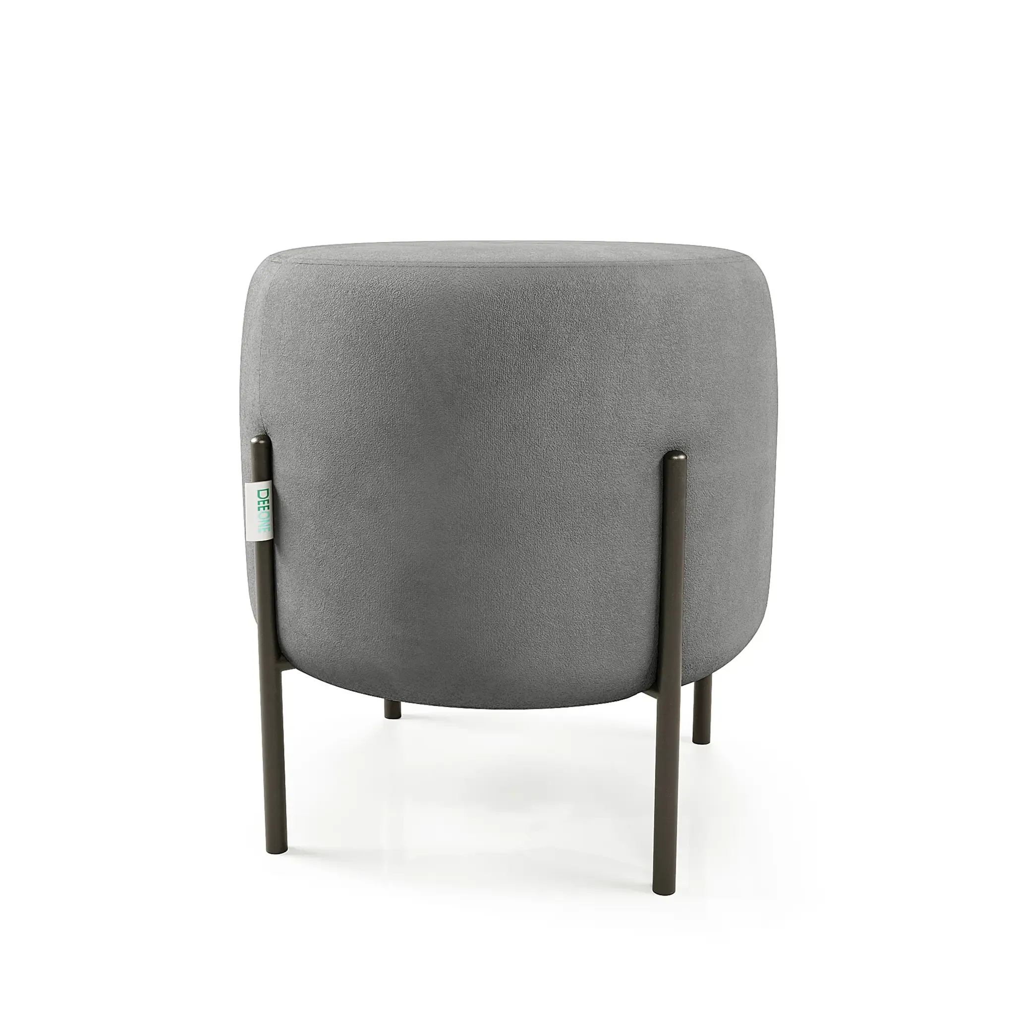 Маленькая радость Пуф круглый на ножках, светло-серый Маленькая радость Пуф круглый на ножках, светло-серый