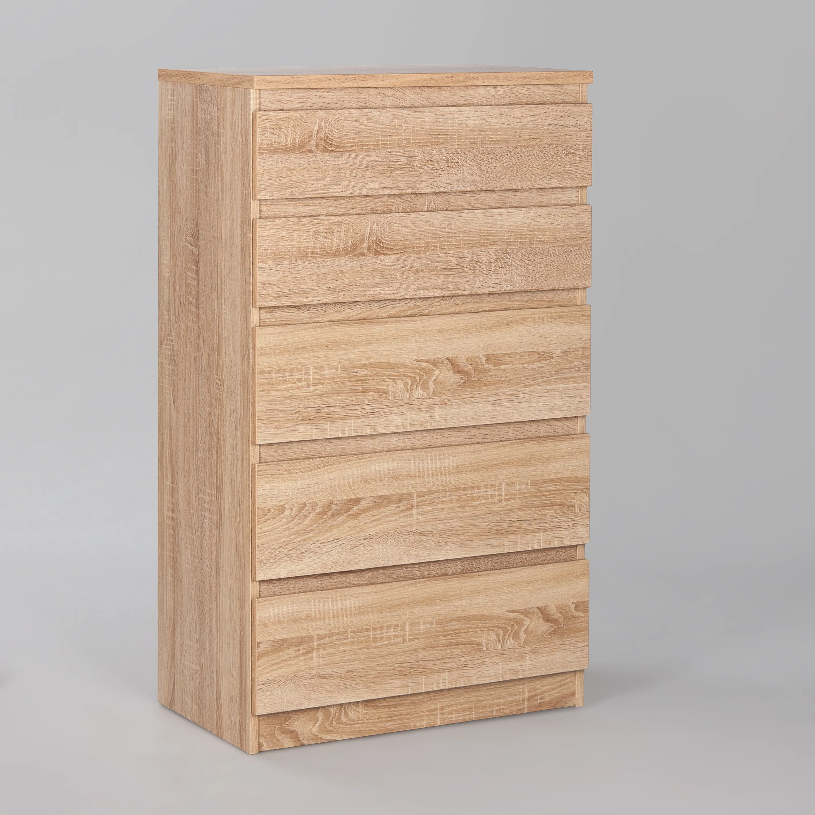 2.03.02.070.3 КАСТОР комод 5 ящиков RU сонома 2.03.02.070.3 КАСТОР комод 5 ящиков RU сонома