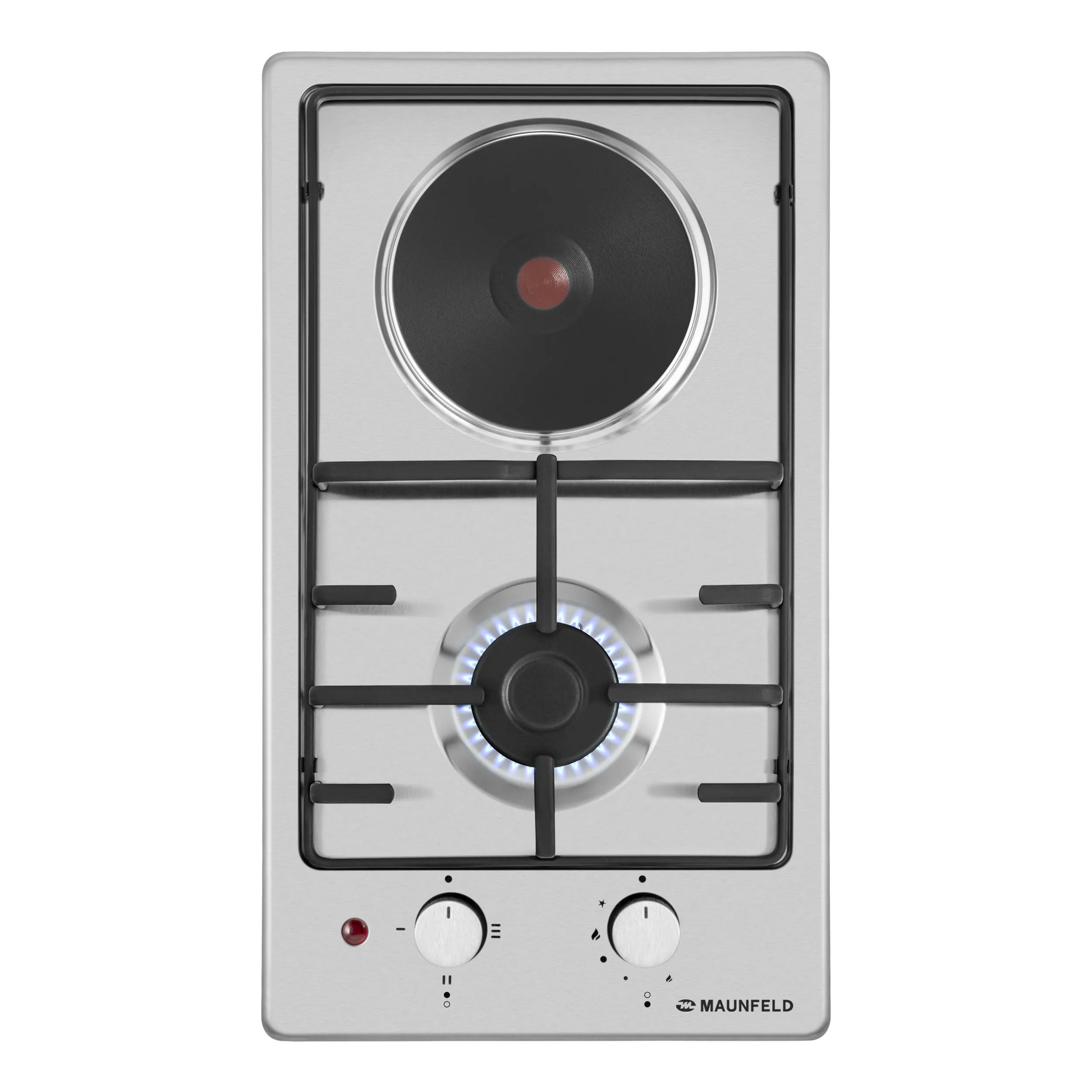 Комбинированная варочная панель MAUNFELD EEHS.32.3ES.KG Нержавеющая сталь Комбинированная варочная панель MAUNFELD EEHS.32.3ES.KG Нержавеющая сталь