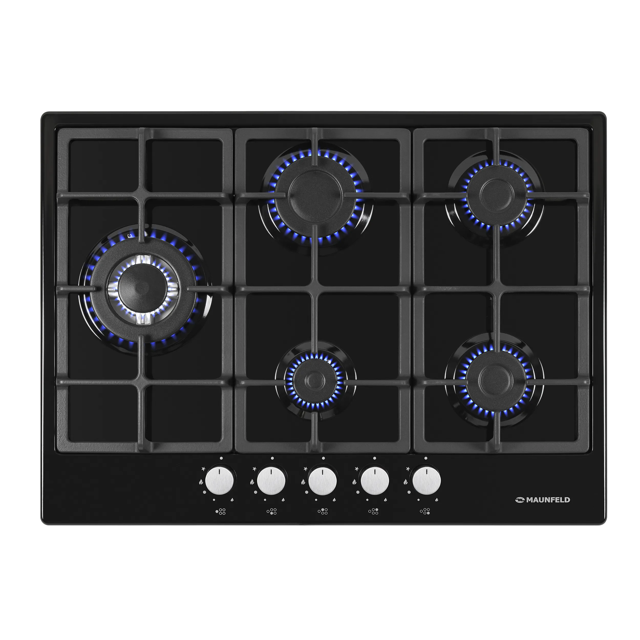 Газовая варочная панель MAUNFELD EGHE.75.33C Черный