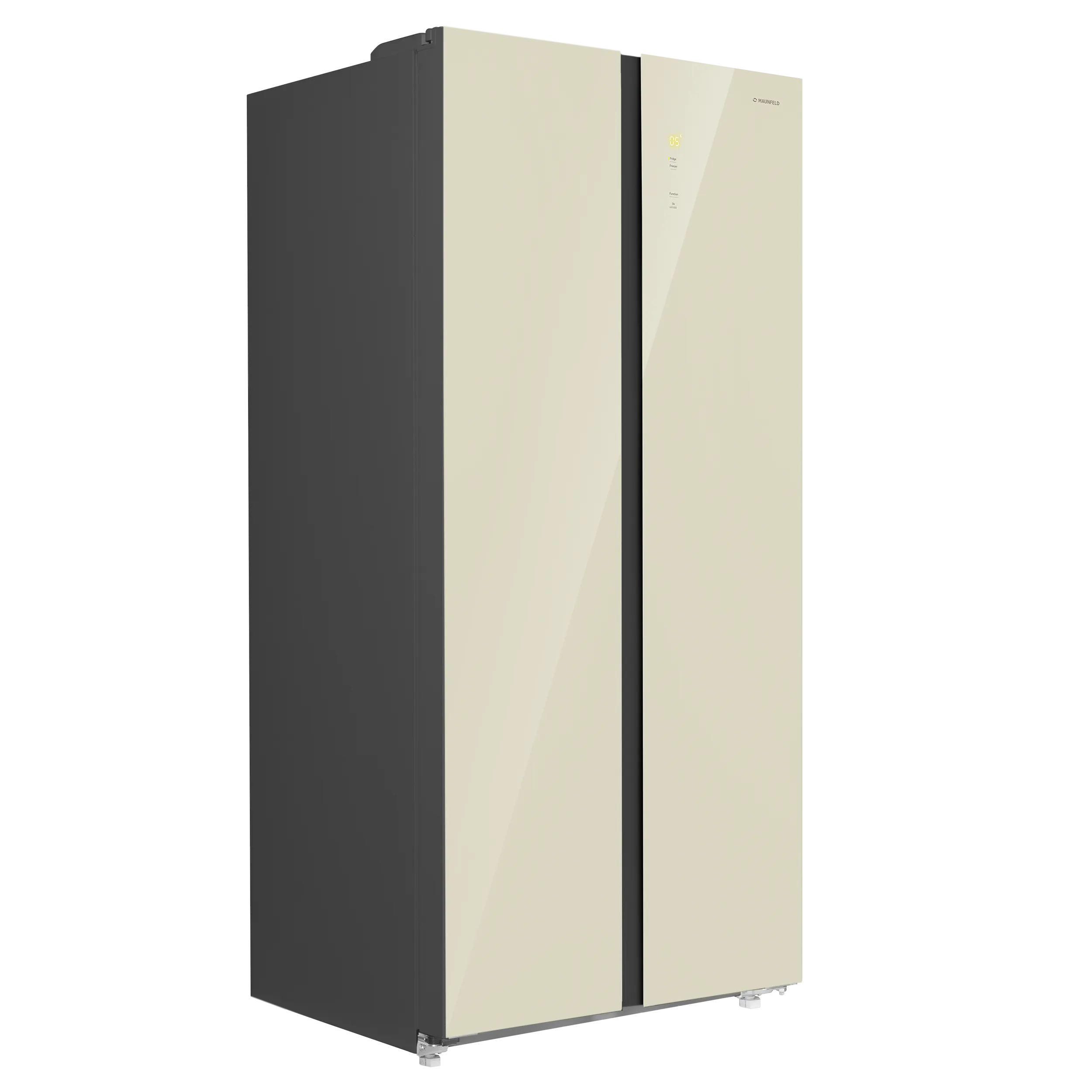 Холодильник с инвертором MAUNFELD MFF191NF1 Бежевый