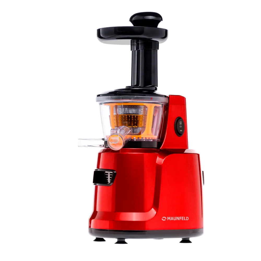 Соковыжималка шнековая MAUNFELD MF-931CH Вишневый Соковыжималка шнековая MAUNFELD MF-931CH Вишневый
