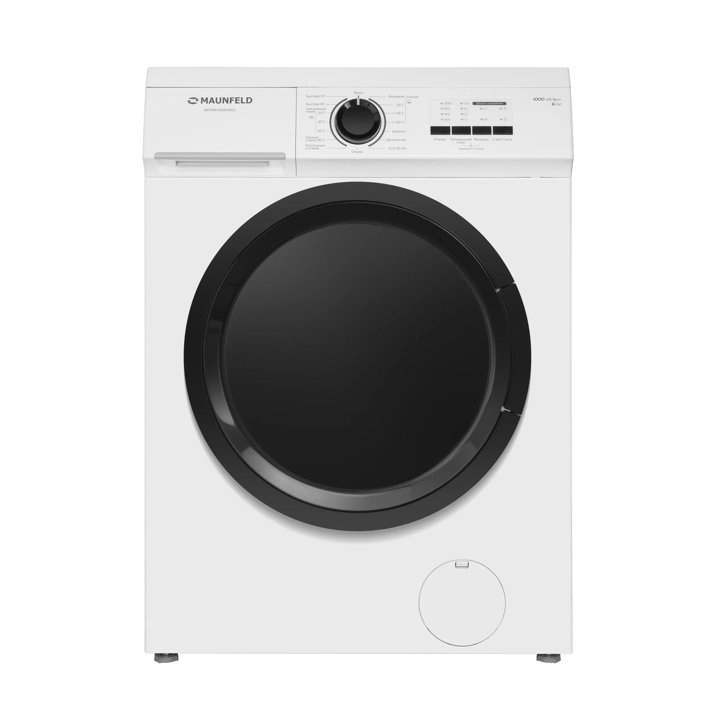 Стиральная машина MAUNFELD MFWM106WH052 Белый