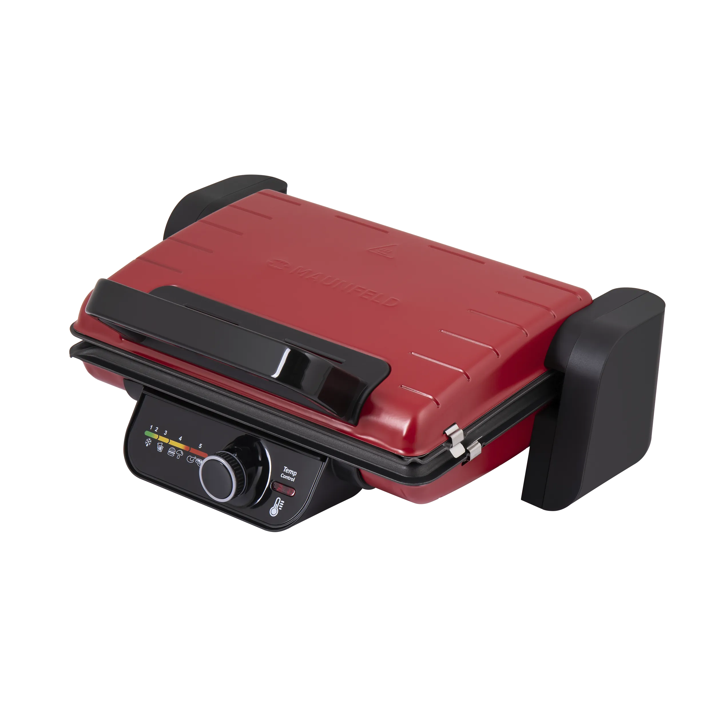 Гриль электрический MAUNFELD MGE2000CH Вишневый Гриль электрический MAUNFELD MGE2000CH Вишневый