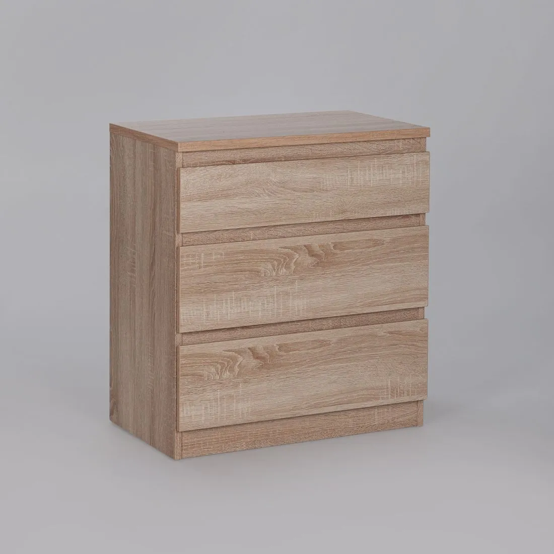 2.03.02.060.3 КАСТОР комод 3 ящика RU сонома 2.03.02.060.3 КАСТОР комод 3 ящика RU сонома