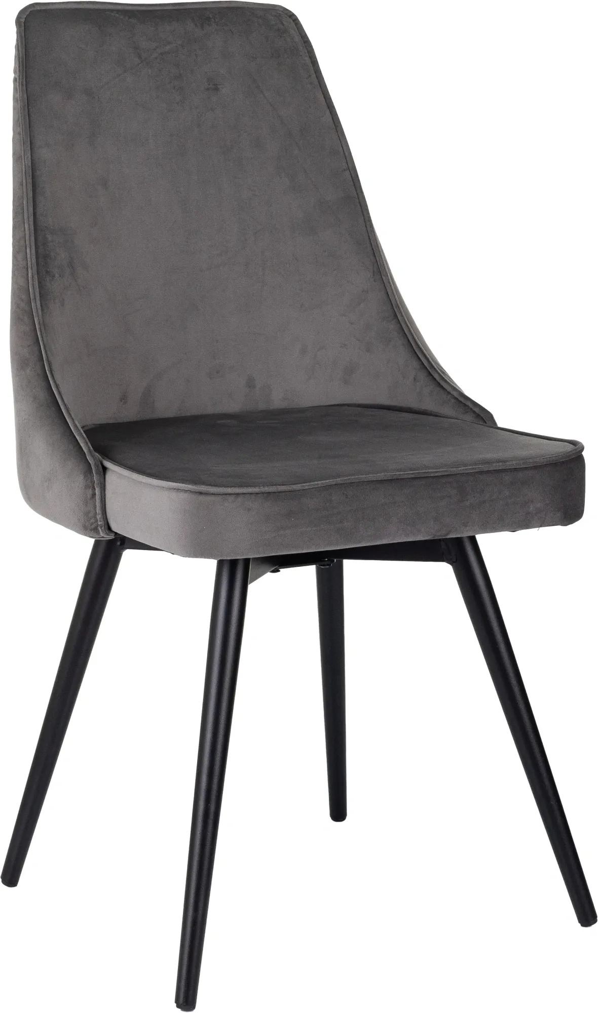 Стул для дома Бюрократ CH-K4_SP с повор.мех. т.серый Holland 18 металл черный на ножках (CH-K4_1/SP/HL18) Стул для дома Бюрократ CH-K4_SP с повор.мех. т.серый Holland 18 металл черный на ножках (CH-K4_1/SP/HL18)