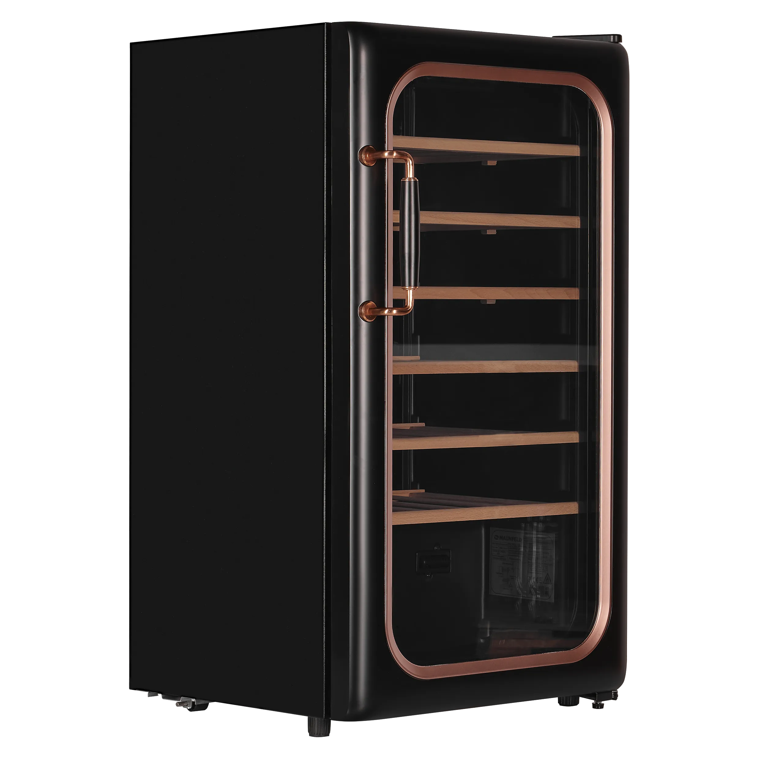 Винный шкаф MAUNFELD MFWC-8534 Черный