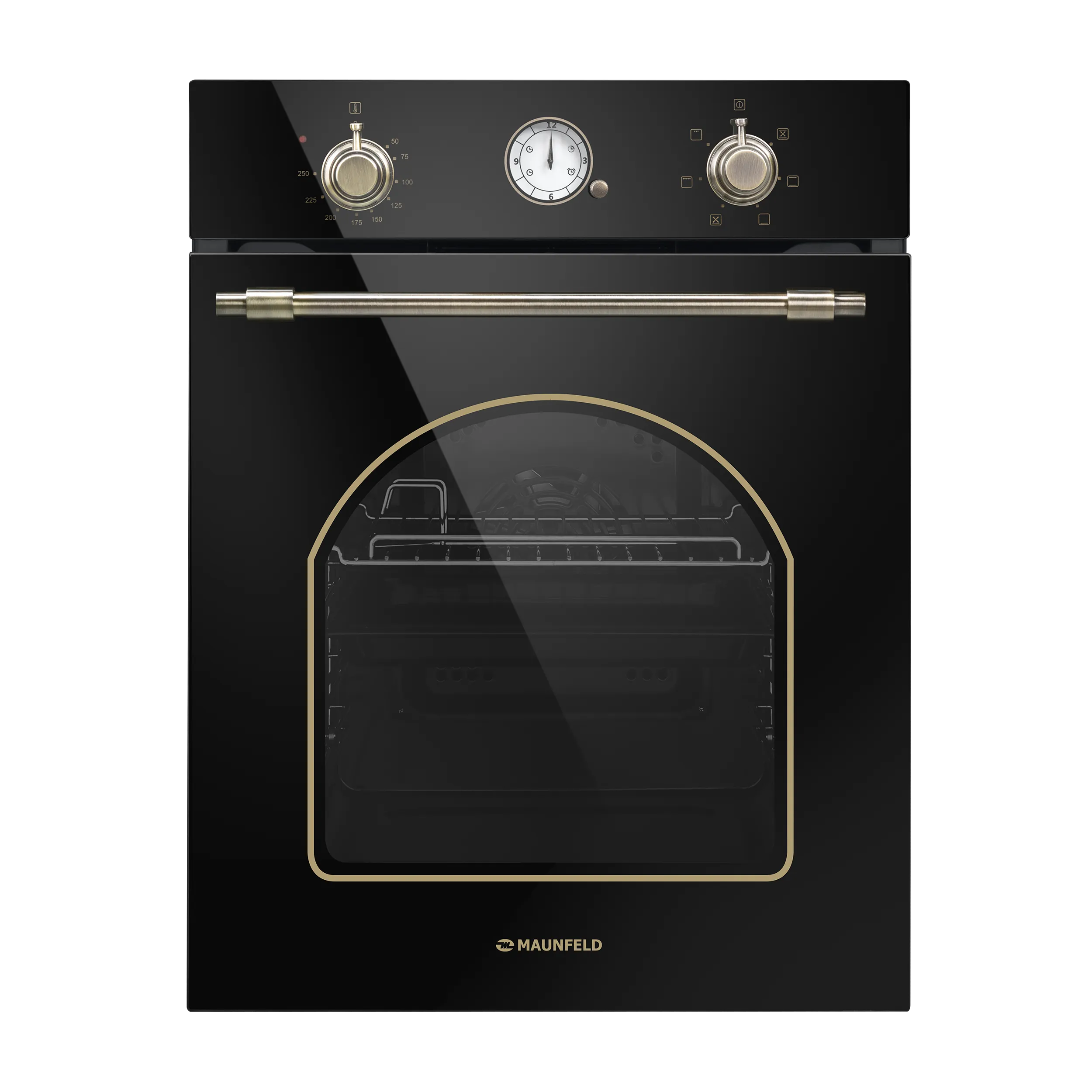 Шкаф духовой электрический MAUNFELD EOEF516 Черный