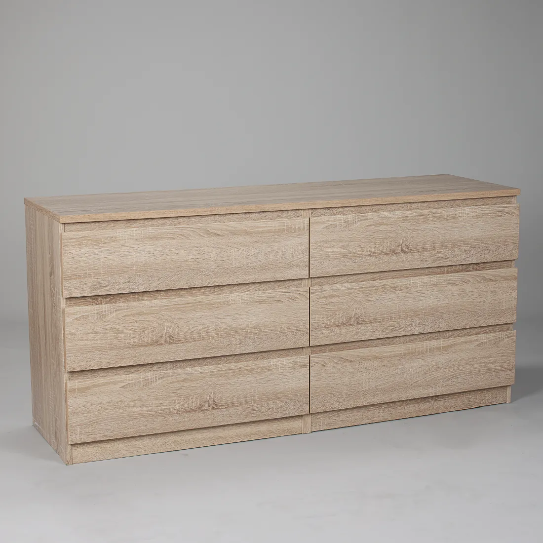 2.05.02.060.3 МАЛЬТА комод 6 ящиков 160х76 сонома RU 2.05.02.060.3 МАЛЬТА комод 6 ящиков 160х76 сонома RU