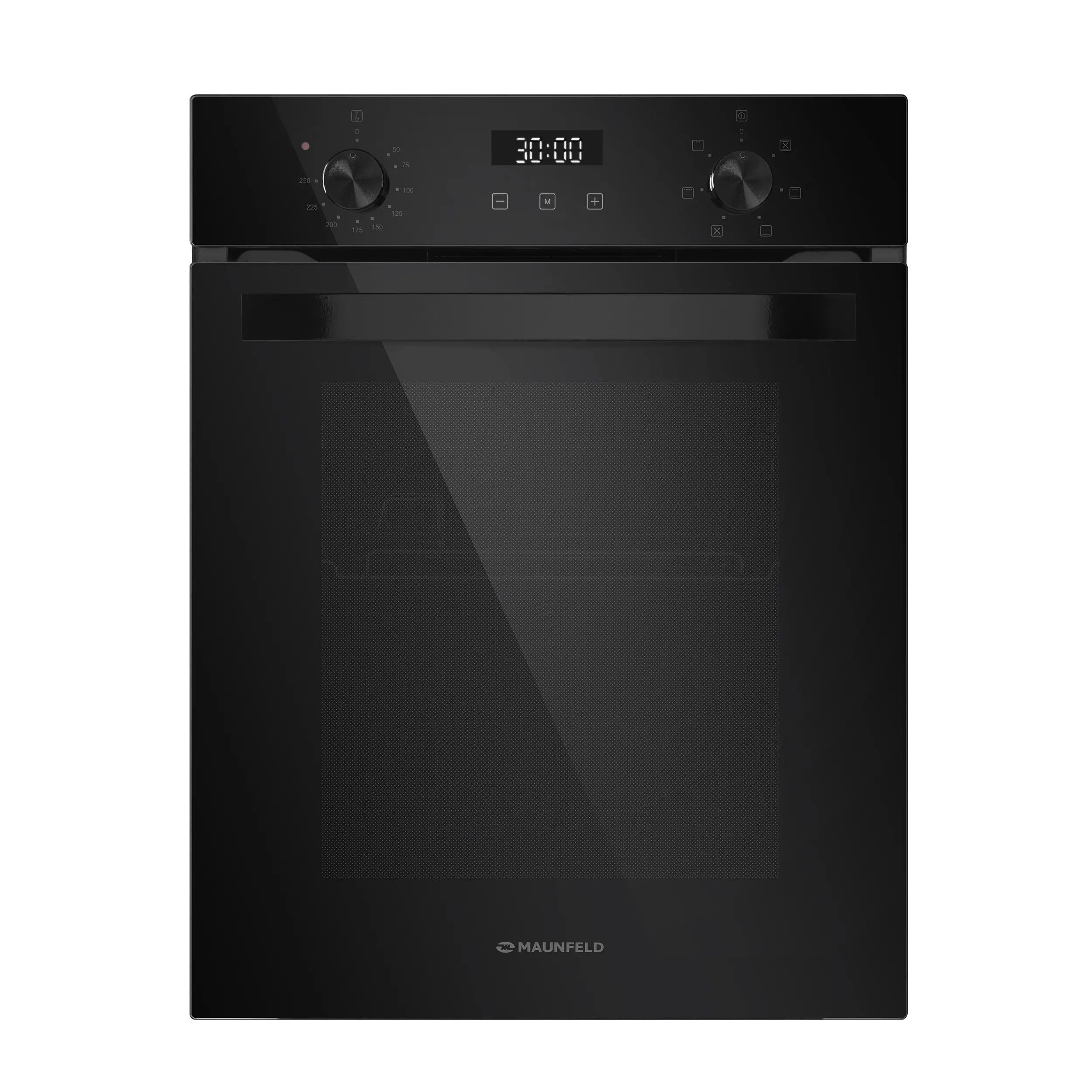 Шкаф духовой электрический MAUNFELD EOEM516 Черный/черная фурнитура
