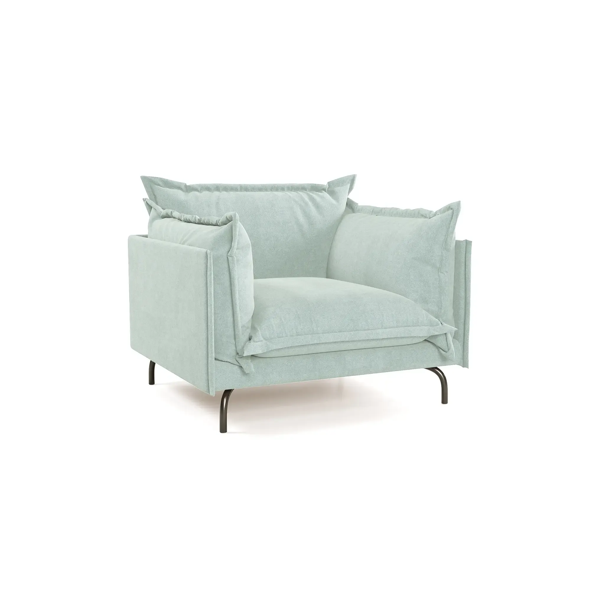 Облако комфорта Кресло, снежная мята Облако комфорта Кресло, снежная мята