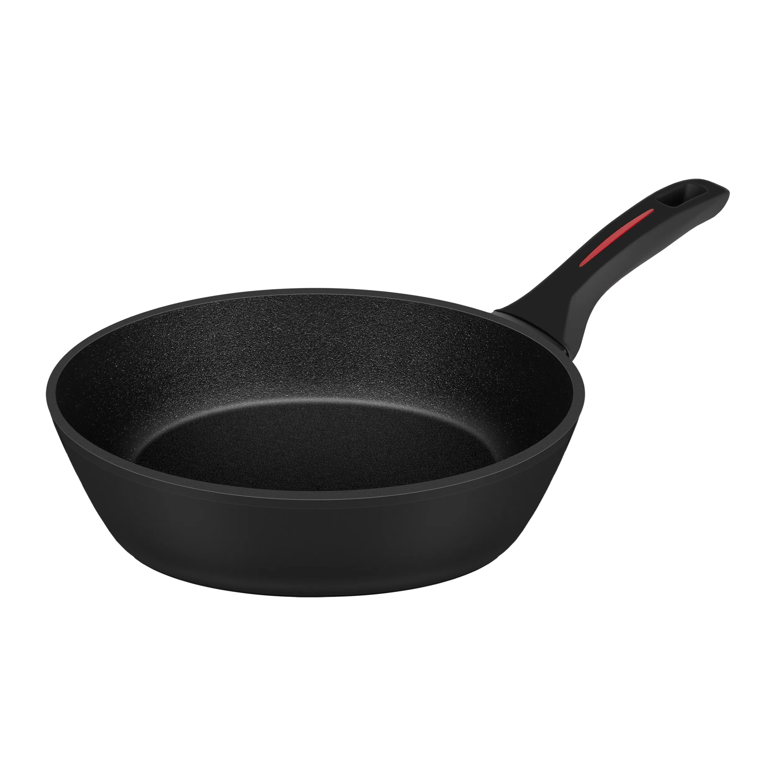 Сковорода глубокая FILIGRANA CARITA FG24CRT01DP из кованого алюминия, 24 см Черный