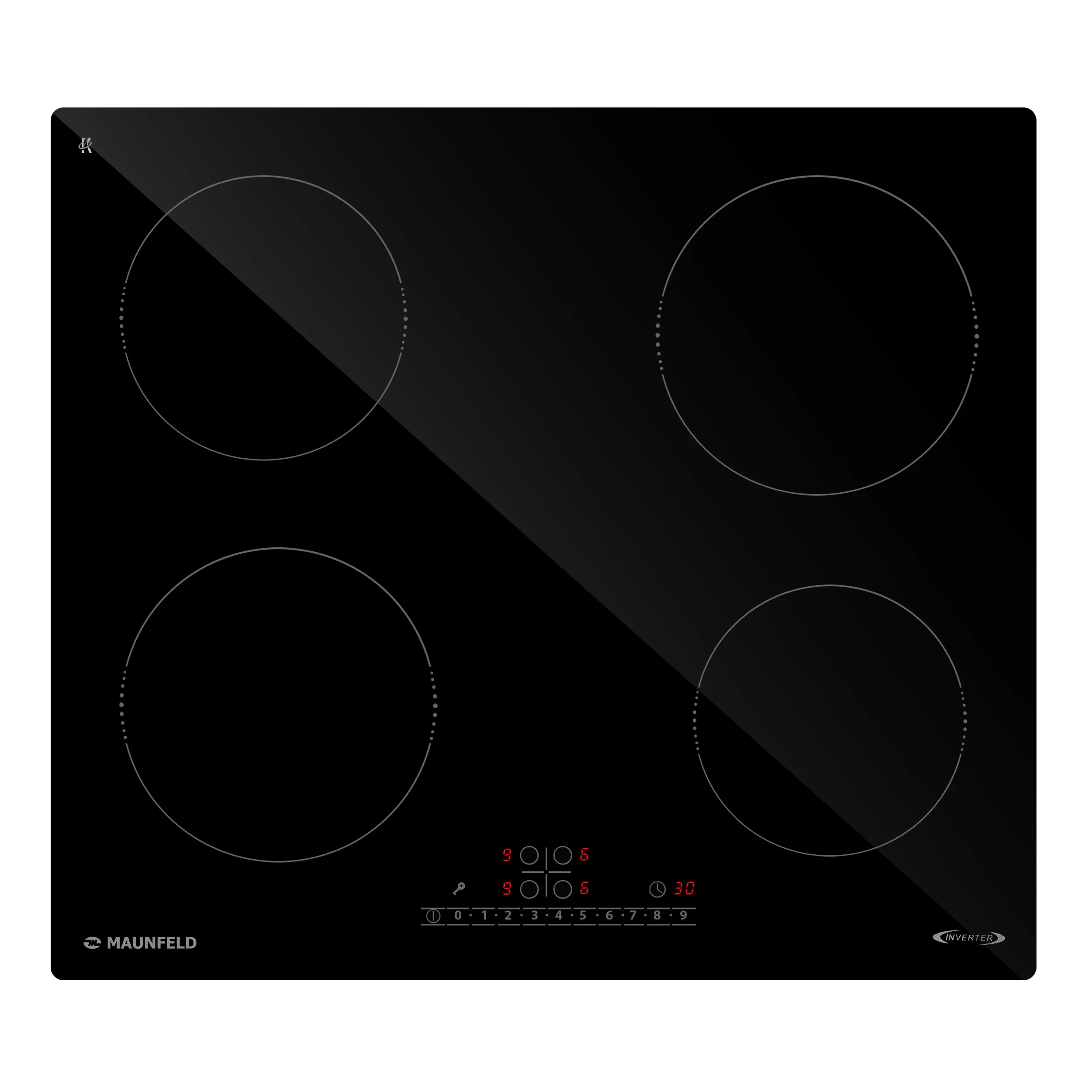 Индукционная варочная панель MAUNFELD AVI6043SBK Черный