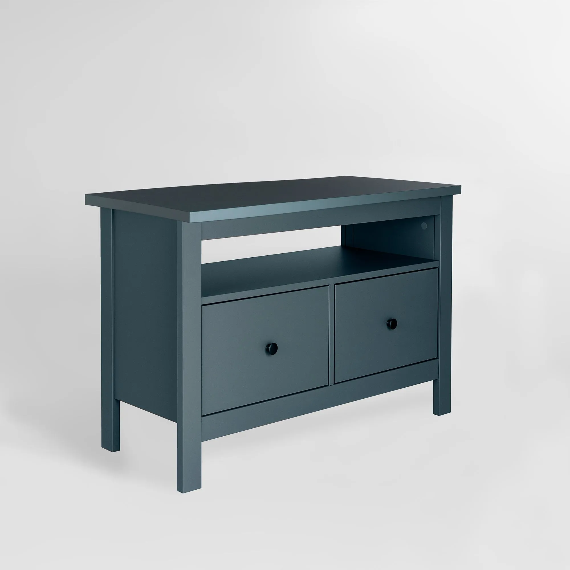 2.08.03.080.6 САГА тумба 2 ящика темно-бирюзовая RU 2.08.03.080.6 САГА тумба 2 ящика темно-бирюзовая RU