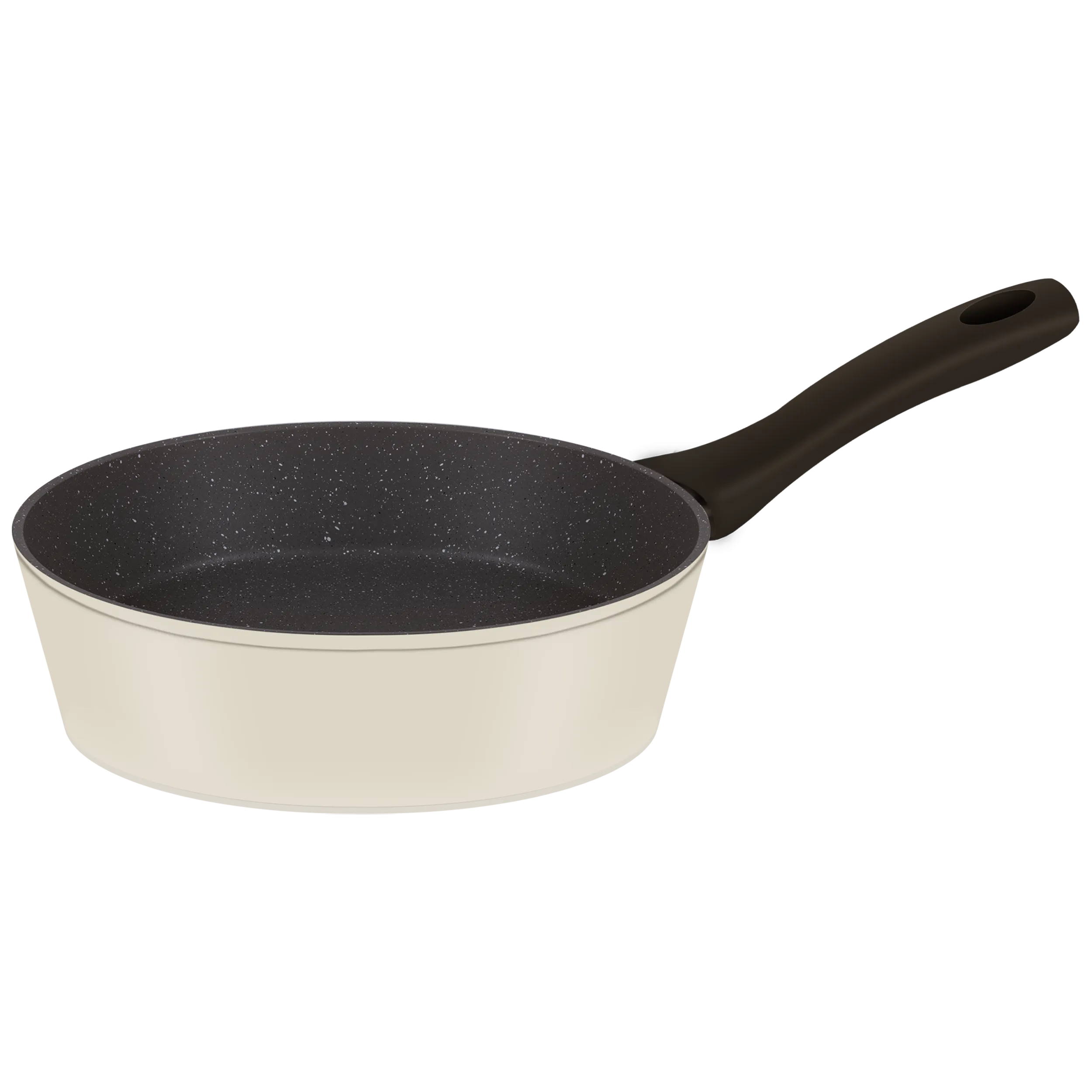 Сковорода глубокая FILIGRANA EDDA FG28EDD01DF из кованого алюминия, 28 см Бежевый