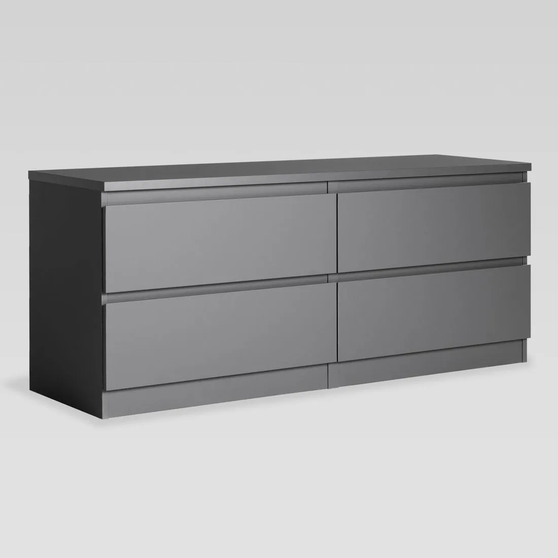 2.03.03.100.4 КАСТОР тумба 4 ящика RU серый