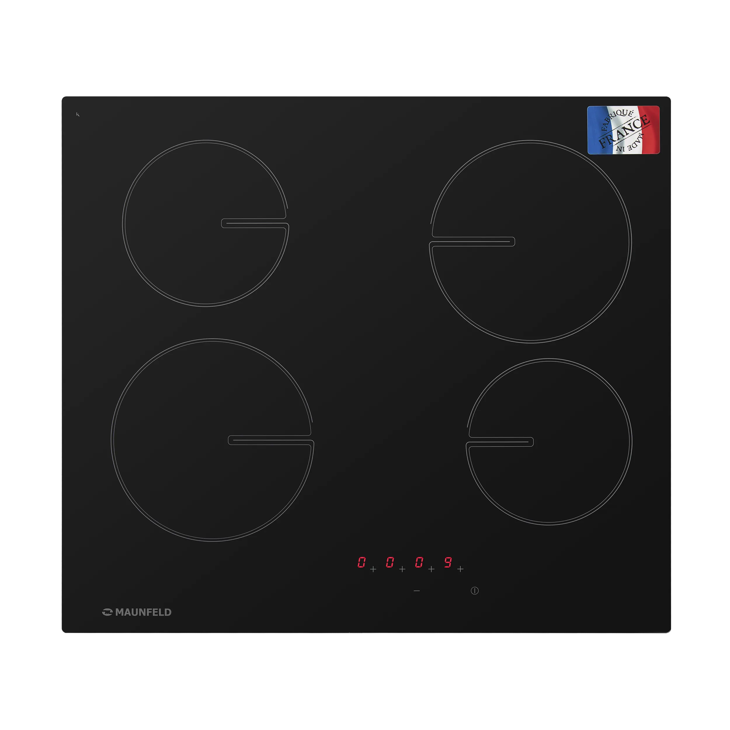 Электрическая варочная панель MAUNFELD MVSE59.4HL-BK Черный Электрическая варочная панель MAUNFELD MVSE59.4HL-BK Черный