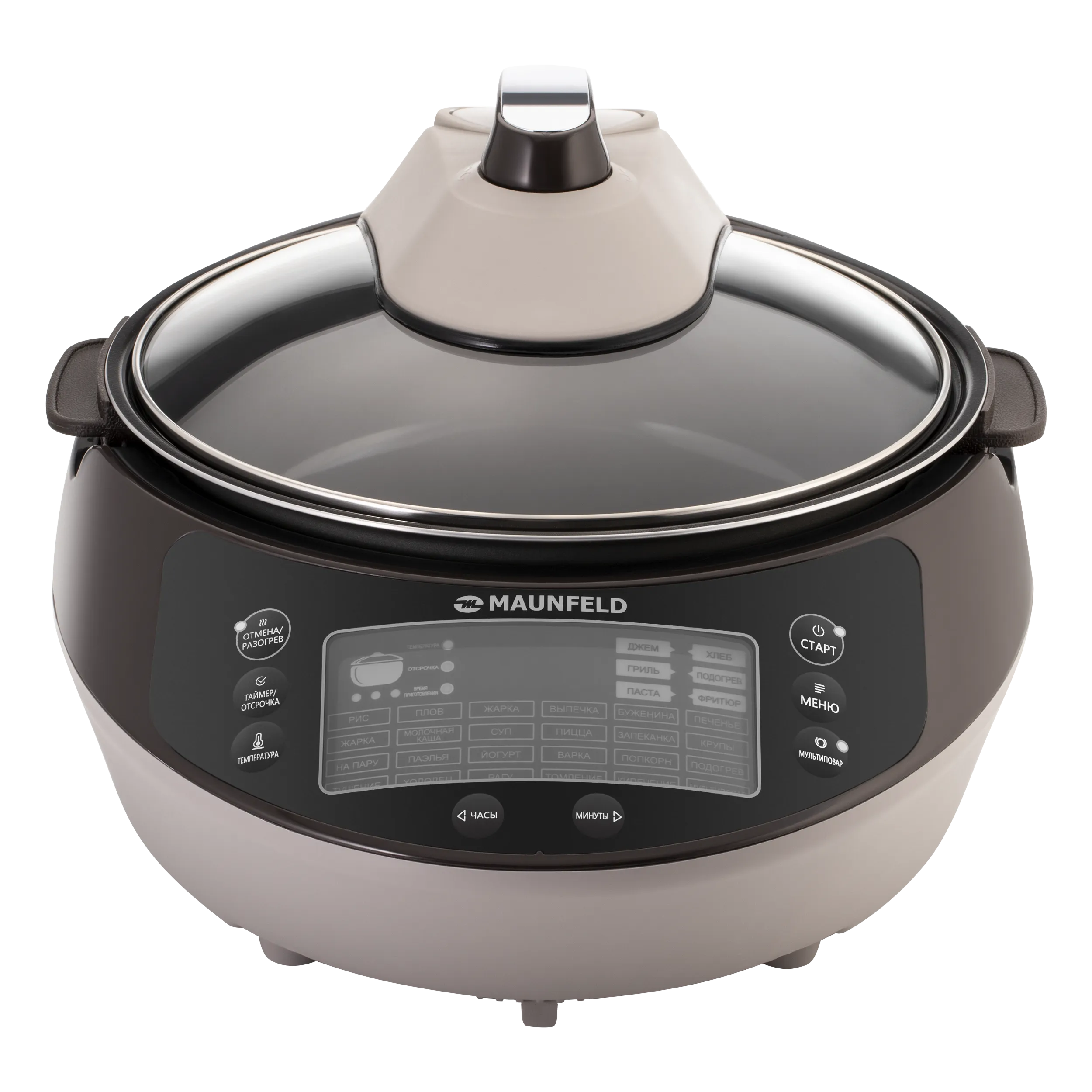 Мультиварка MAUNFELD MF-1621BR Коричневый Мультиварка MAUNFELD MF-1621BR Коричневый