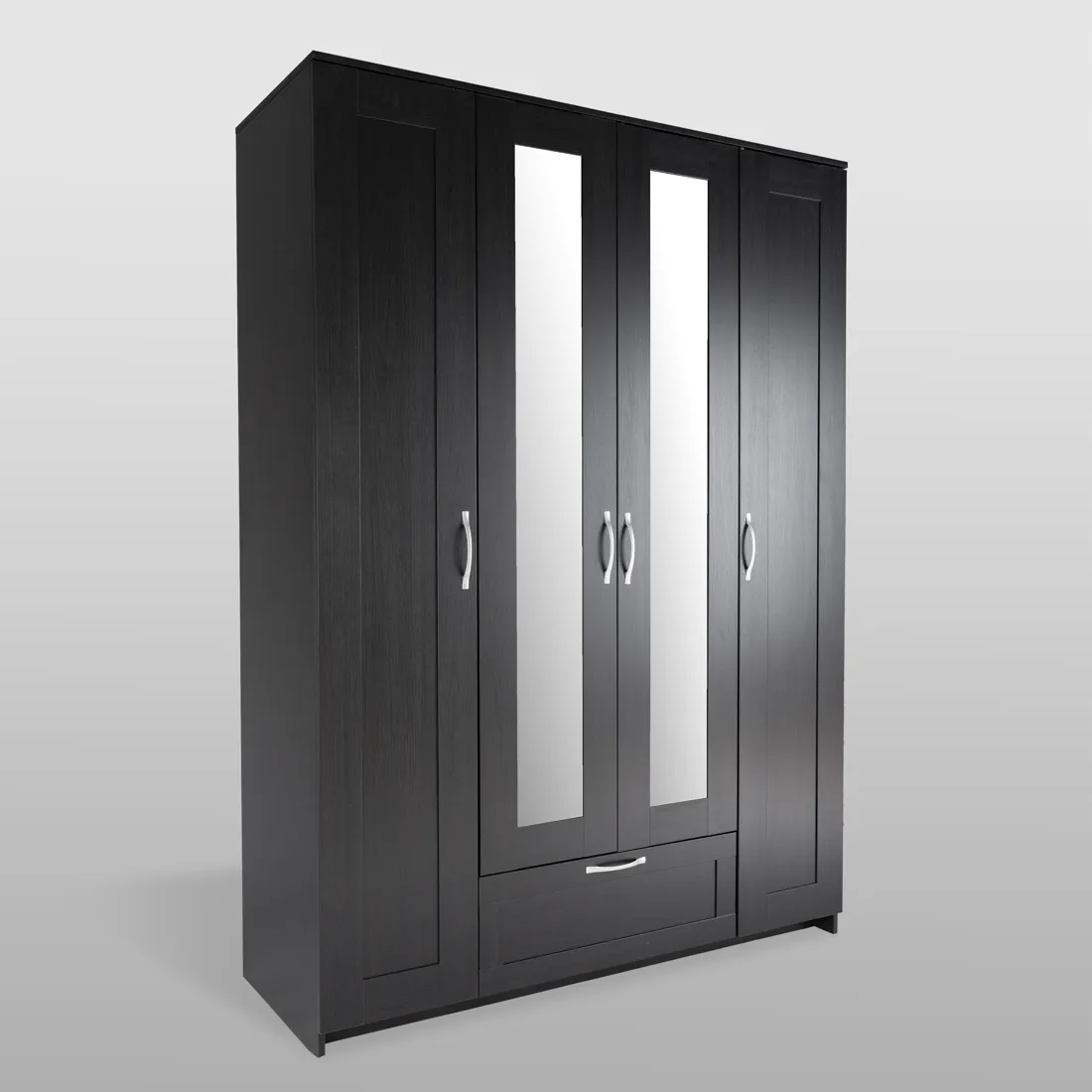 2.02.01.520.5 СИРИУС шкаф 4 двери и 1 ящик 156х59х220 Дуб Венге RU (с 2 зеркалами) 2.02.01.520.5 СИРИУС шкаф 4 двери и 1 ящик 156х59х220 Дуб Венге RU (с 2 зеркалами)