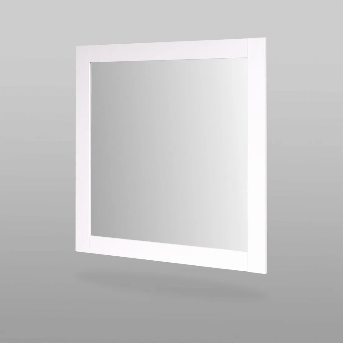 2.02.12.280.1 СИРИУС зеркало навесное 78х78 белое RU 2.02.12.280.1 СИРИУС зеркало навесное 78х78 белое RU