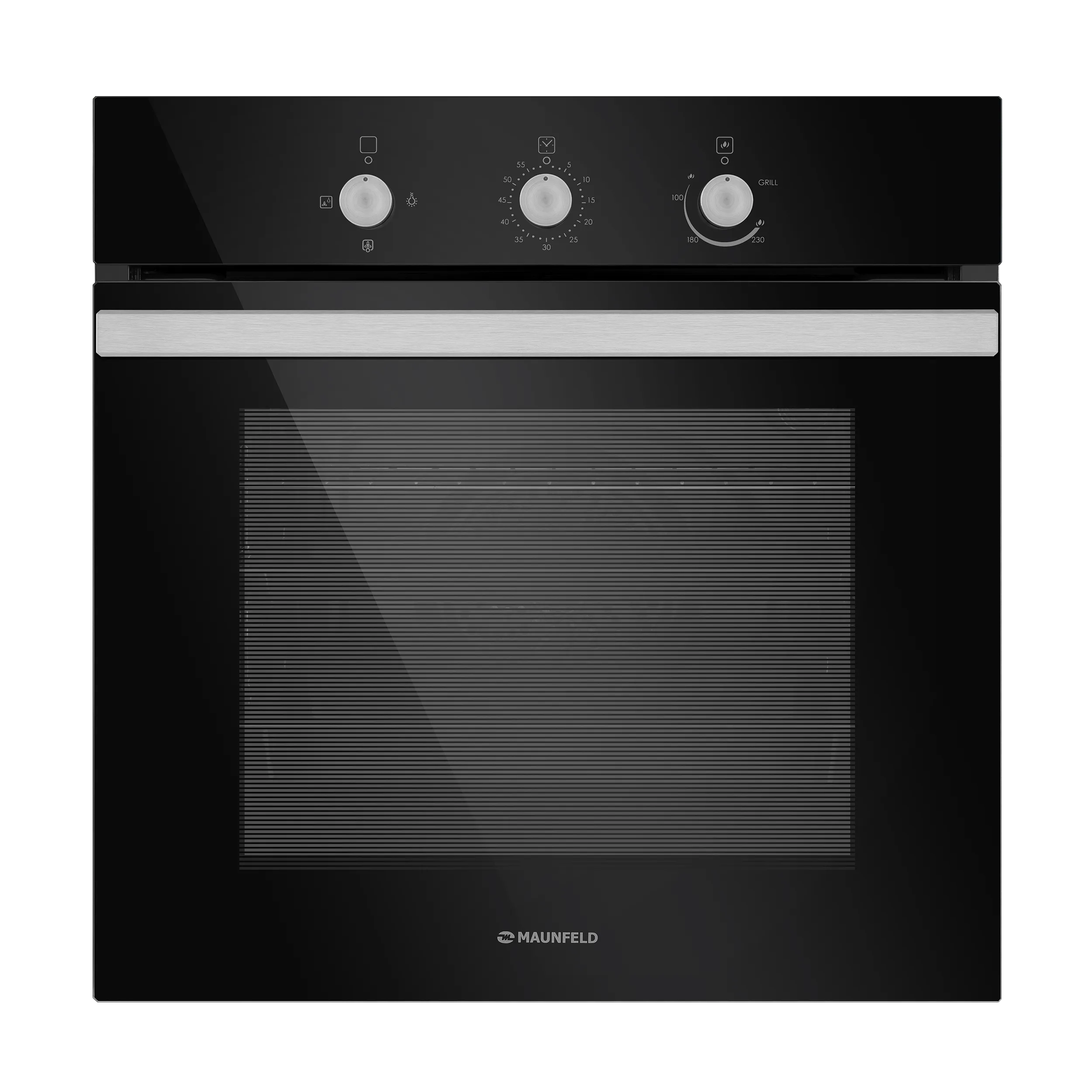 Шкаф духовой газовый MAUNFELD MGOG.673 Черный