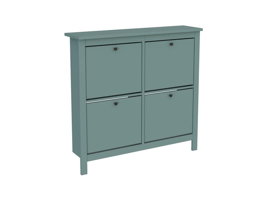 2.08.10.180.6 САГА тумба для обуви 113х108 темно-бирюзовая 2.08.10.180.6 САГА тумба для обуви 113х108 темно-бирюзовая