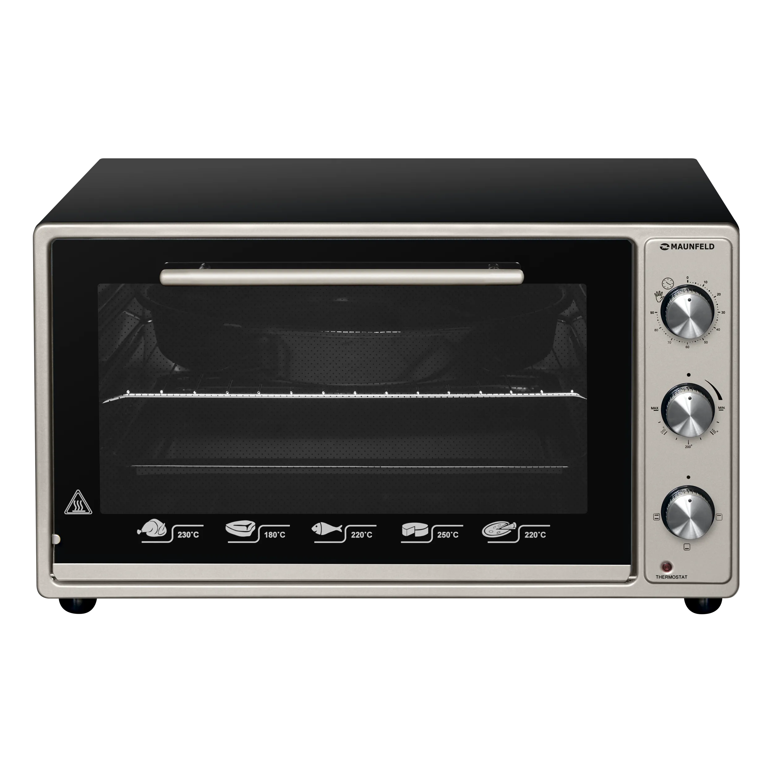 Мини-печь MAUNFELD CEMOB.363.S1 Нержавеющая сталь Мини-печь MAUNFELD CEMOB.363.S1 Нержавеющая сталь