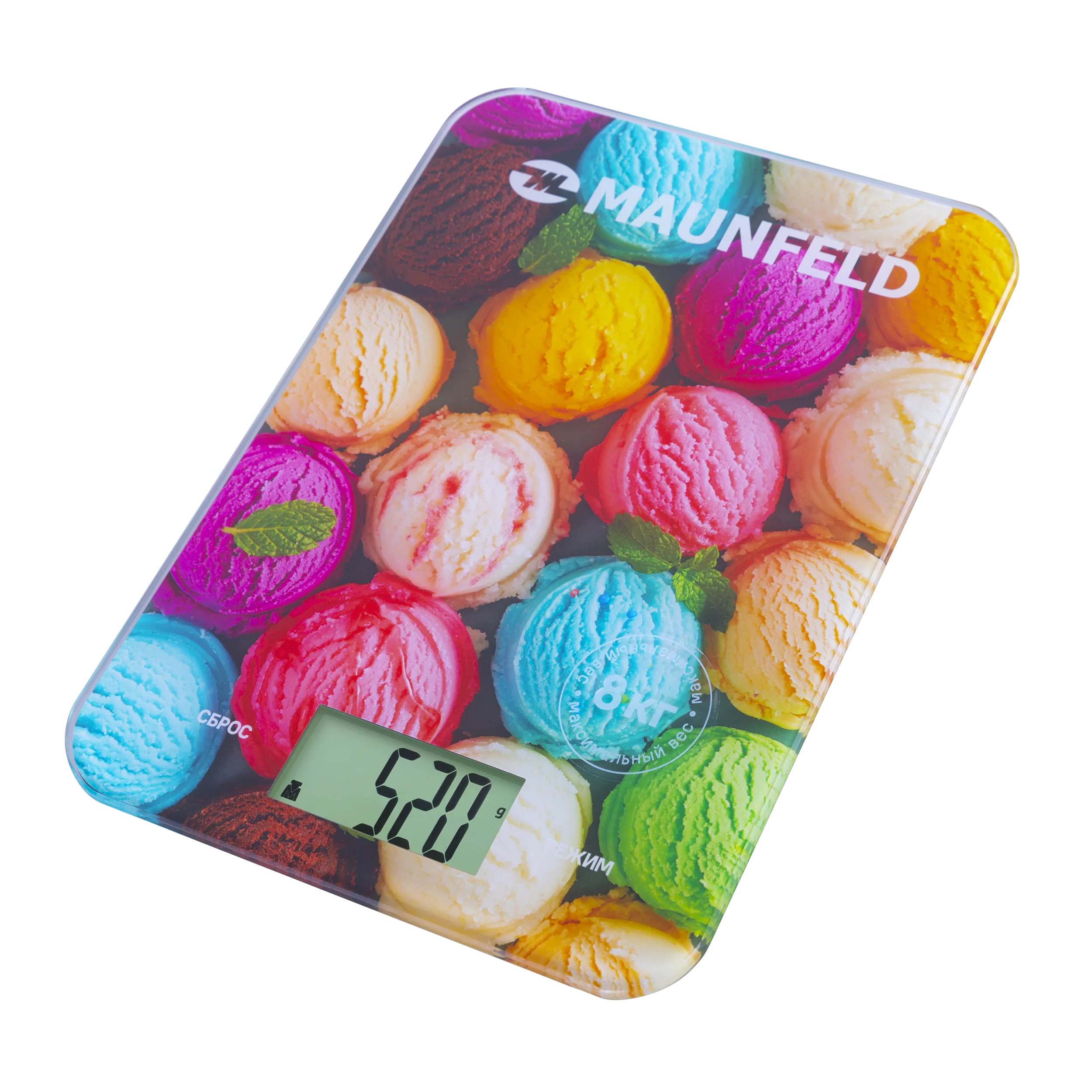 Кухонные весы MAUNFELD MKS-123G Мороженое