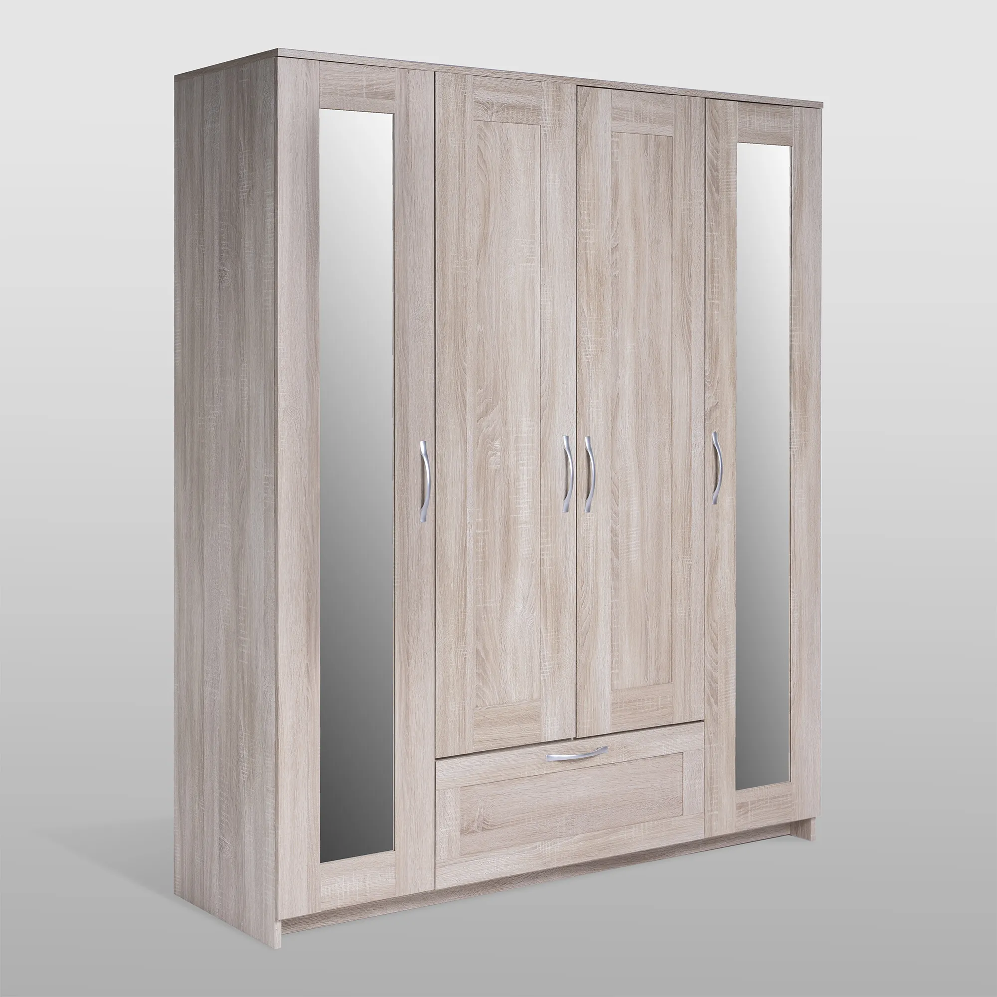 2.02.01.042.3 СИРИУС шкаф комбинированный "4 двери и 1 ящик сонома RU (с 2 зеркалами)" 2.02.01.042.3 СИРИУС шкаф комбинированный "4 двери и 1 ящик сонома RU (с 2 зеркалами)"