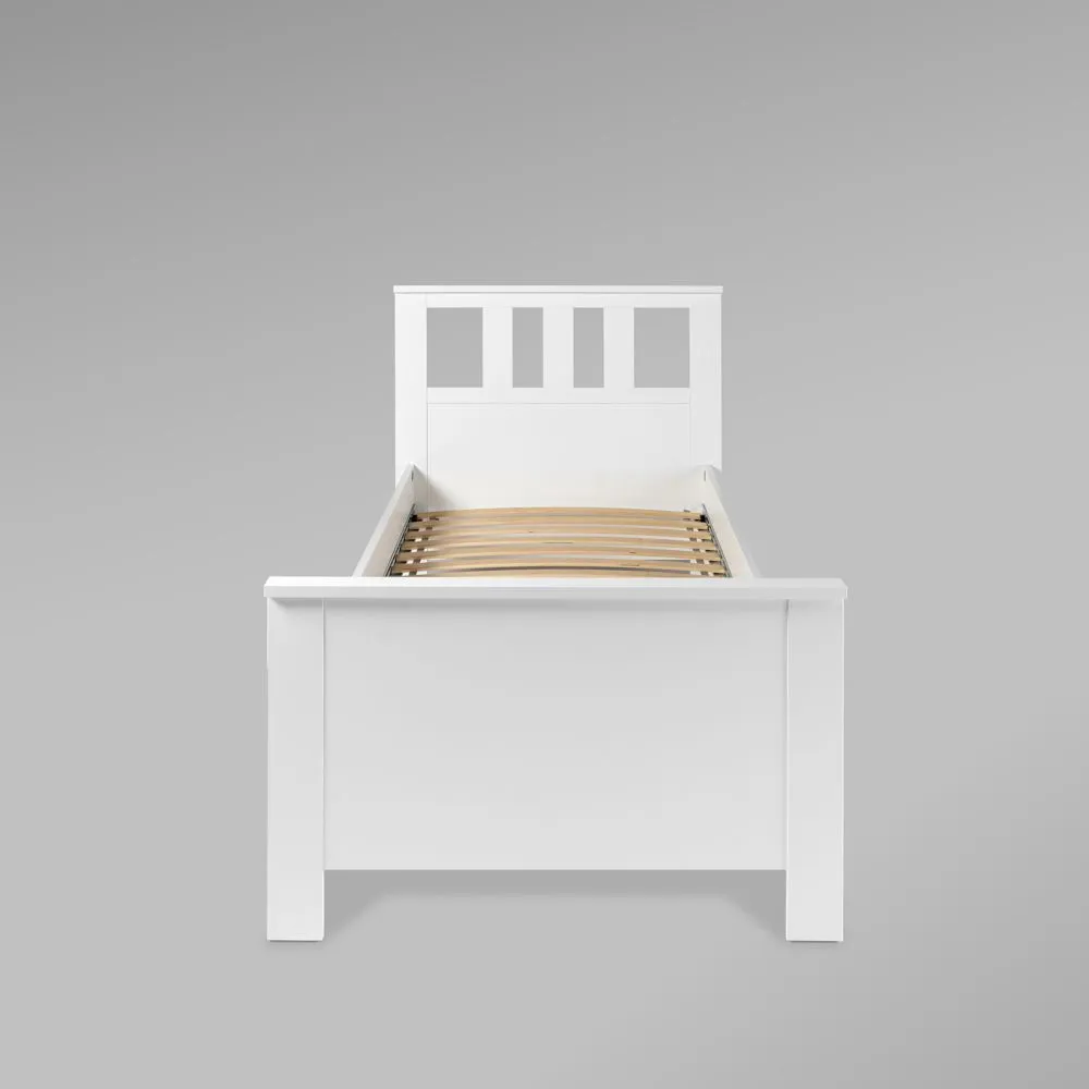 2.08.04.050.1 САГА кровать одинарная 90х200 белая 2.08.04.050.1 САГА кровать одинарная 90х200 белая