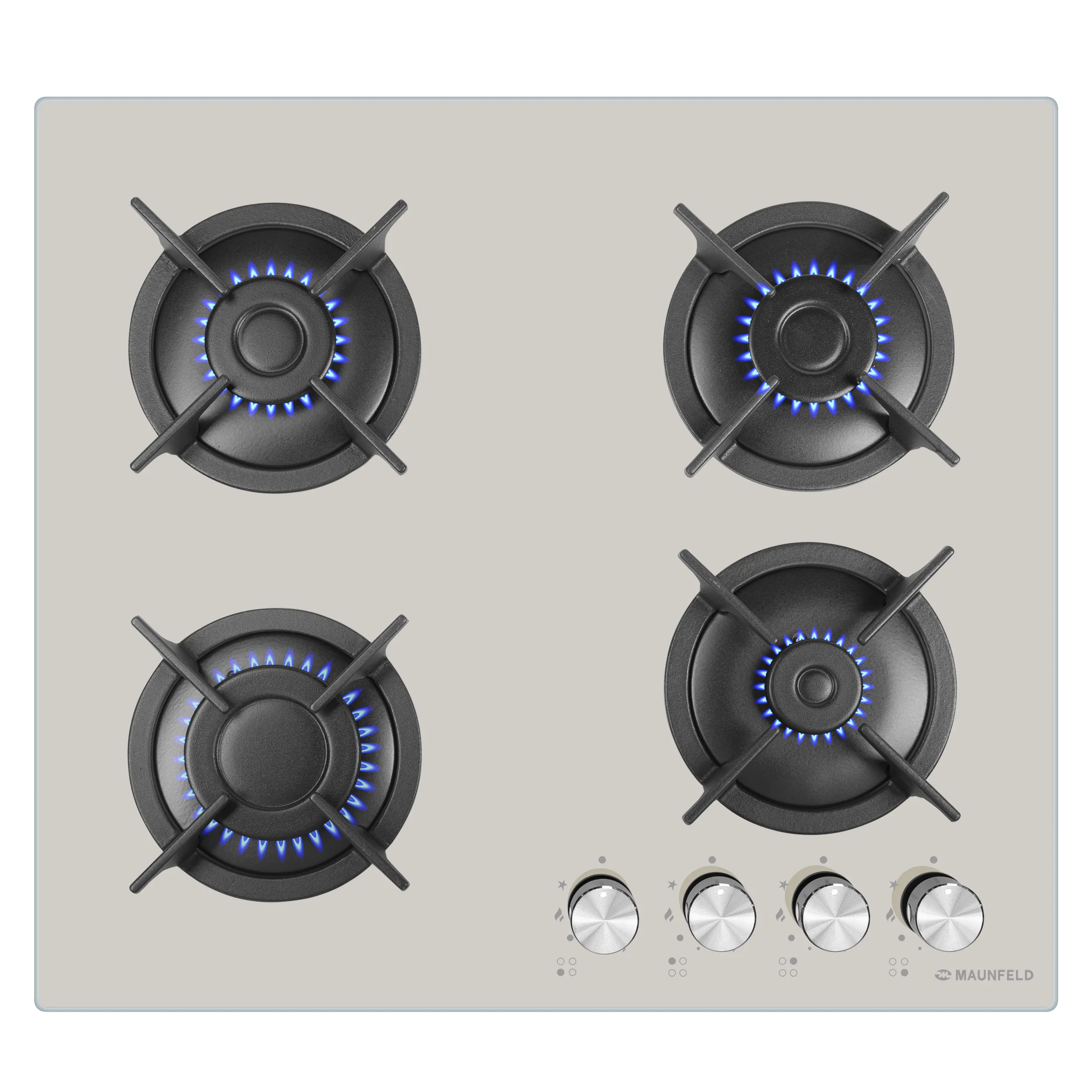 Газовая варочная панель MAUNFELD EGHG.64.1C Бежевый