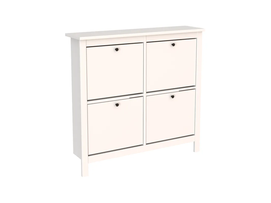 2.08.10.180.1 САГА тумба для обуви 113х108 белая 2.08.10.180.1 САГА тумба для обуви 113х108 белая