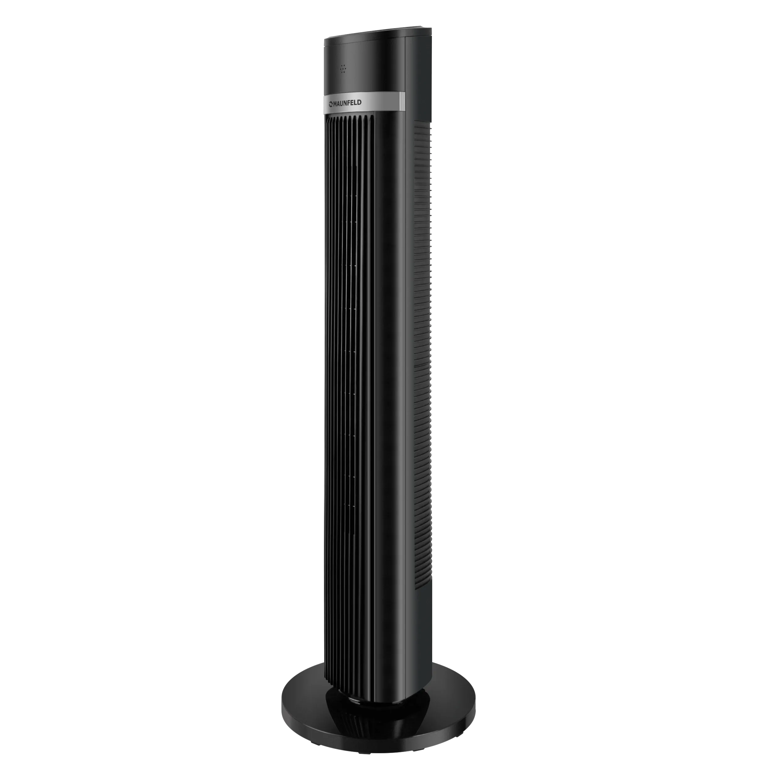 Напольный вентилятор с таймером и пультом MAUNFELD MTF-1001BR Черный
