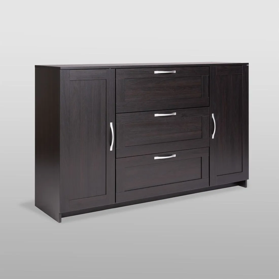 2.02.03.290.5 СИРИУС тумба 2 двери и 3 ящика 156х95 Дуб Венге RU 2.02.03.290.5 СИРИУС тумба 2 двери и 3 ящика 156х95 Дуб Венге RU