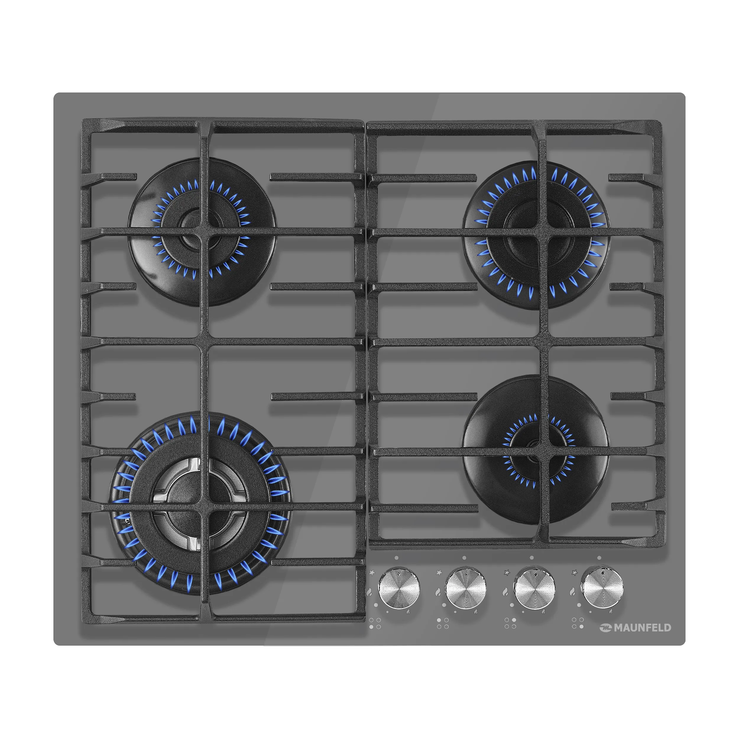 Газовая варочная панель MAUNFELD EGHG.64.63CD/G Серый