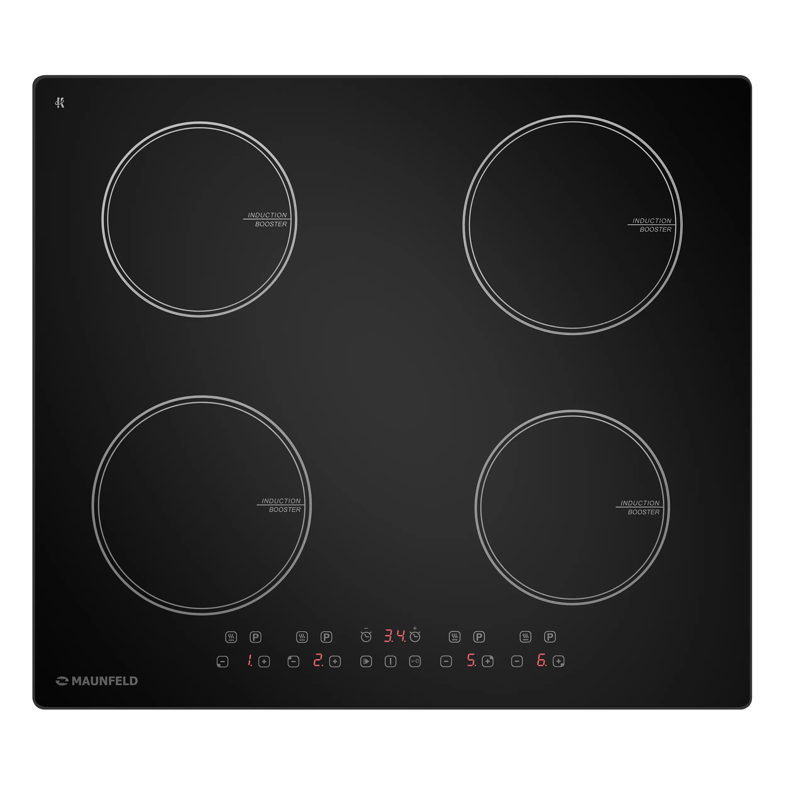 Индукционная варочная панель MAUNFELD CVI594 Черный