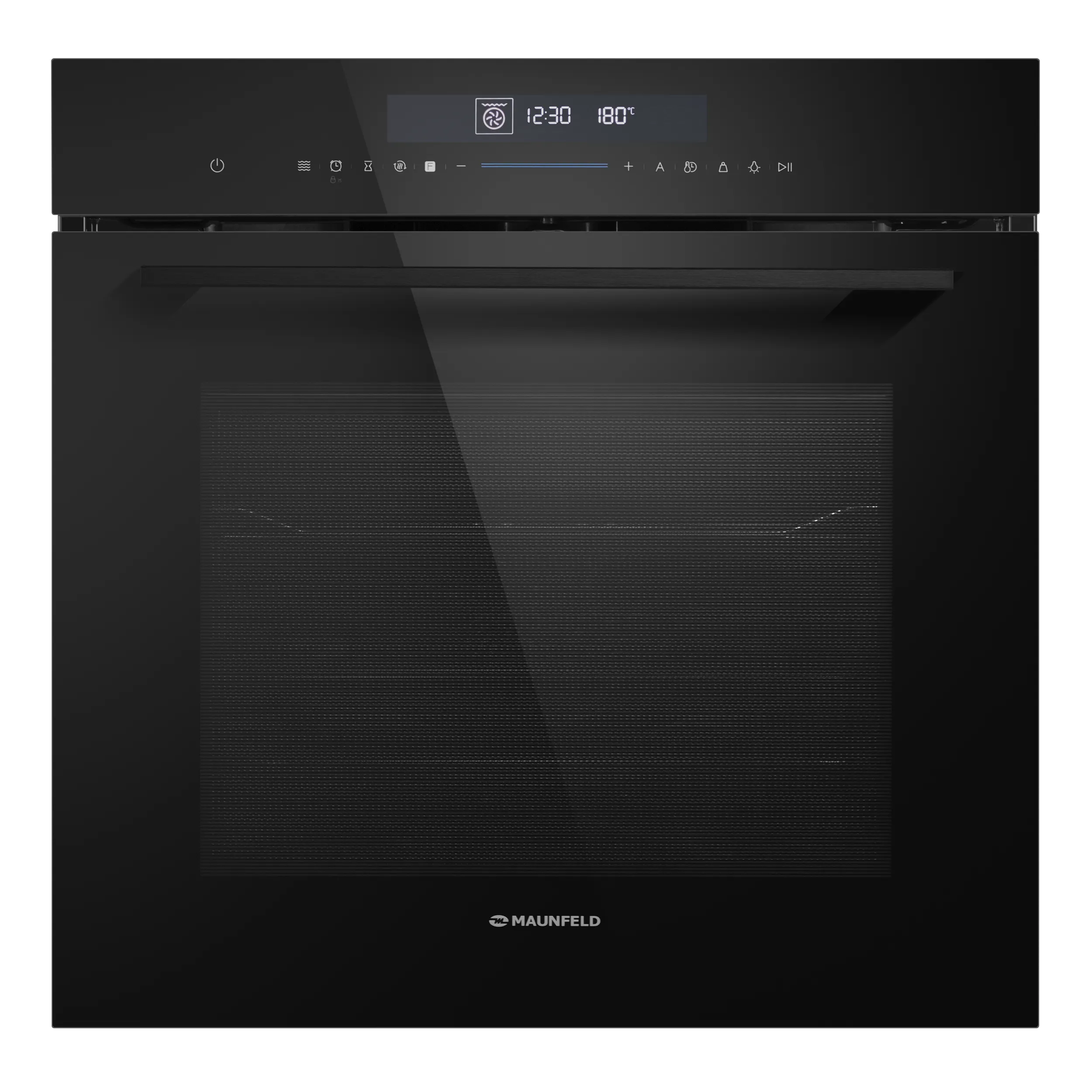 Шкаф духовой электрический с СВЧ MAUNFELD MEOR7217SM Цвет: черный