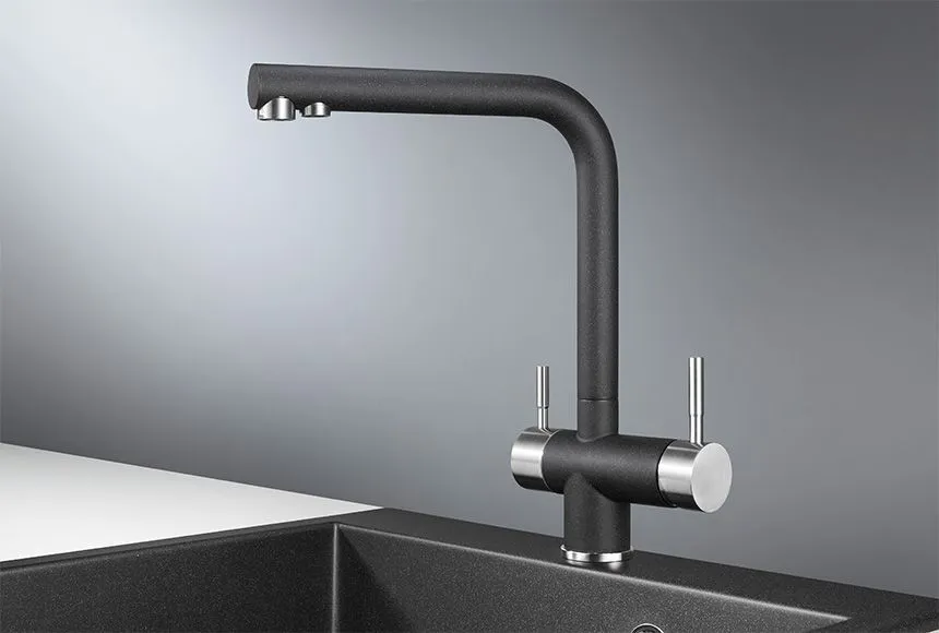 2305, ЧЕРНЫЙ, СМЕСИТЕЛЬ КУХОННЫЙ 2305, ЧЕРНЫЙ, СМЕСИТЕЛЬ КУХОННЫЙ