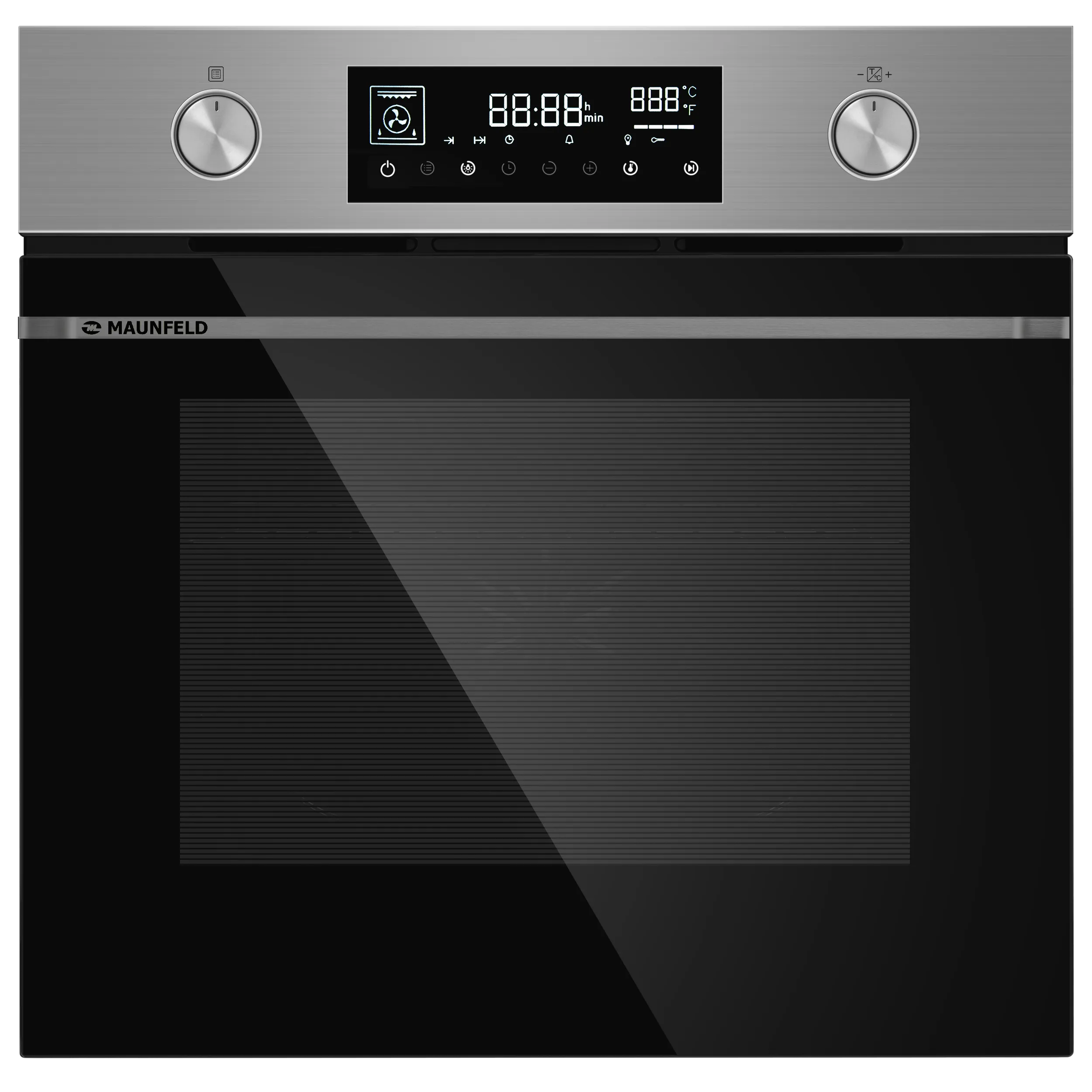 Шкаф духовой электрический MAUNFELD AEOH60106 Нержавеющая сталь