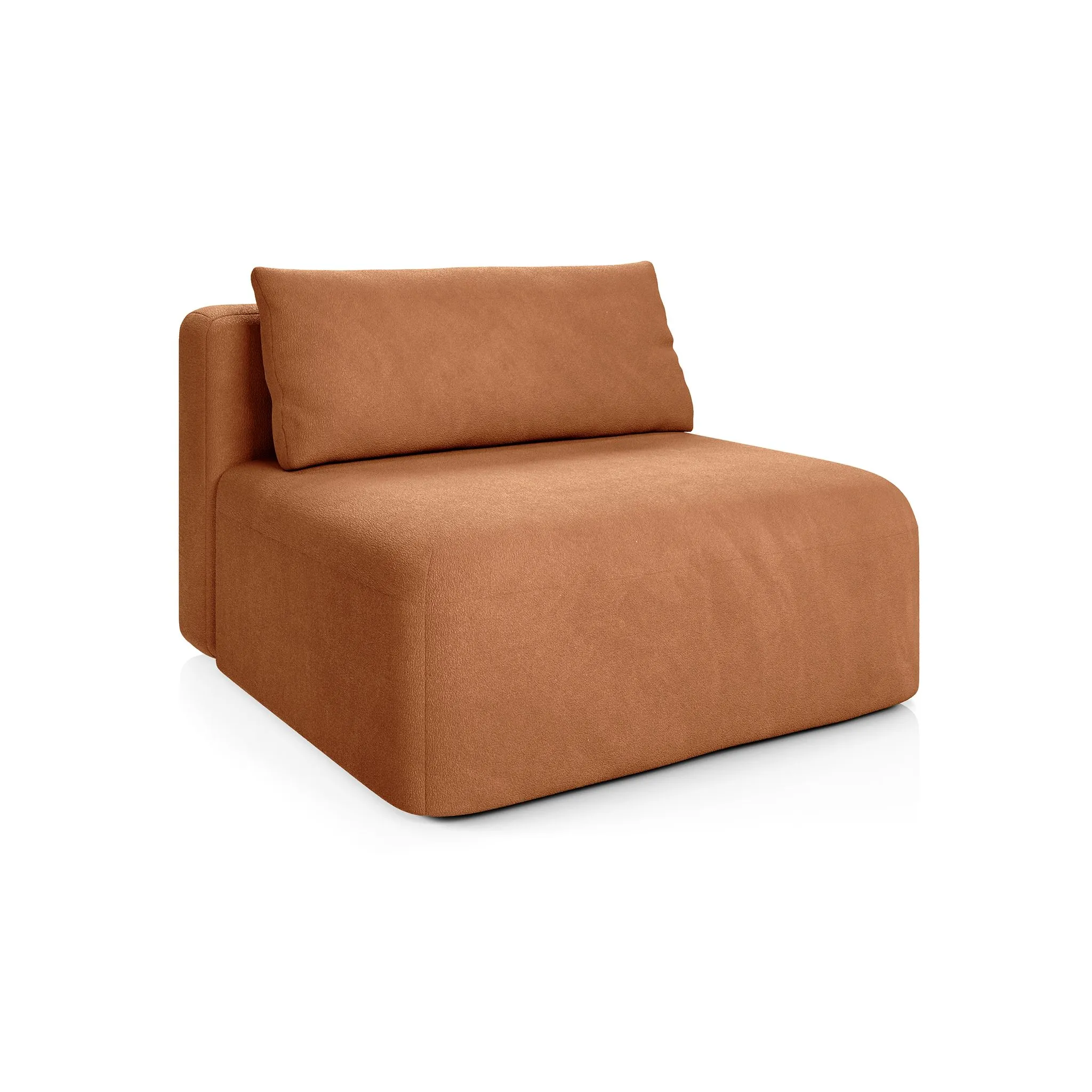 НОВЫЕ ЭМОЦИИ Модуль-кресло, терракотовый НОВЫЕ ЭМОЦИИ Модуль-кресло, терракотовый