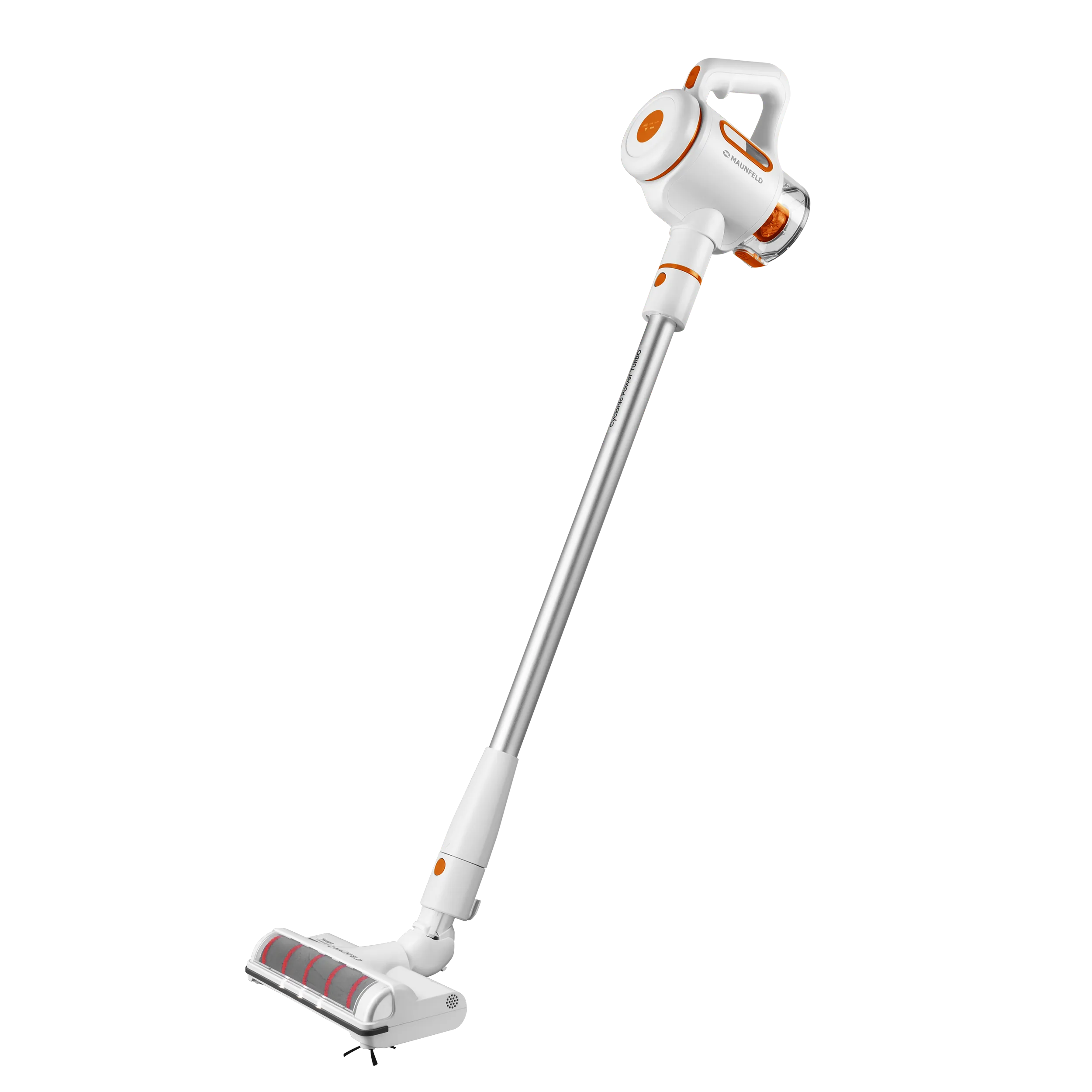 Пылесос вертикальный беспроводной MAUNFELD MF-2034 Оранжевый Пылесос вертикальный беспроводной MAUNFELD MF-2034 Оранжевый