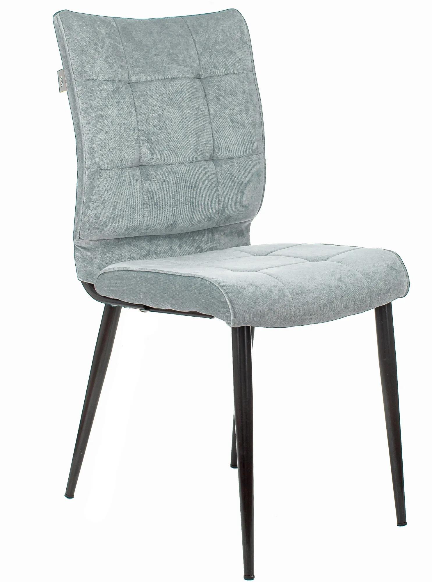 Стул для дома Бюрократ CH-K10 серо-голуб. Light 28 металл черный на ножках (CH-K10_1/LT28) Стул для дома Бюрократ CH-K10 серо-голуб. Light 28 металл черный на ножках (CH-K10_1/LT28)