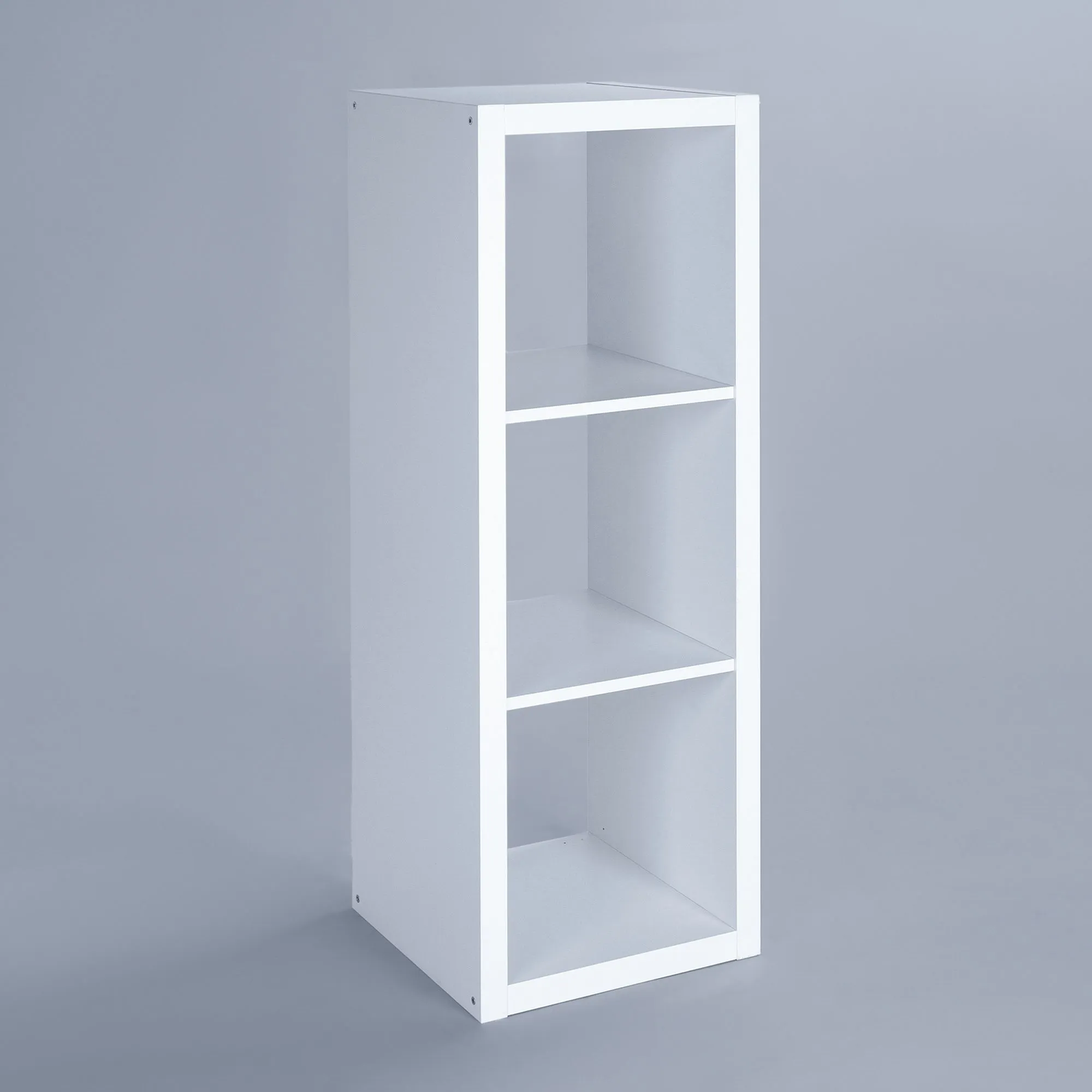 S00012 Фора 3 стеллаж 112х41х38, белый