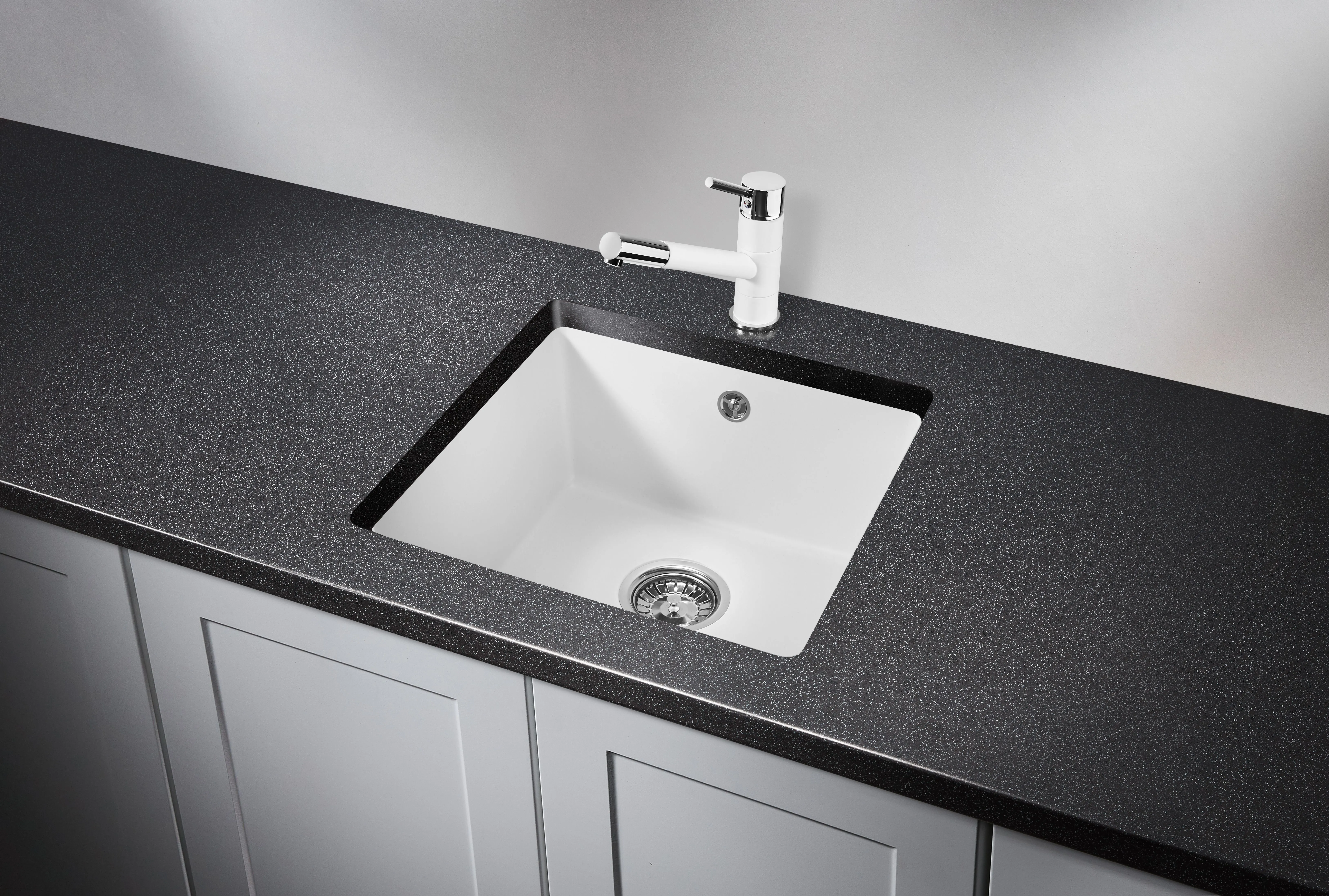 4451, АРКТИК (БЕЛЫЙ), кухонная мойка, кварц