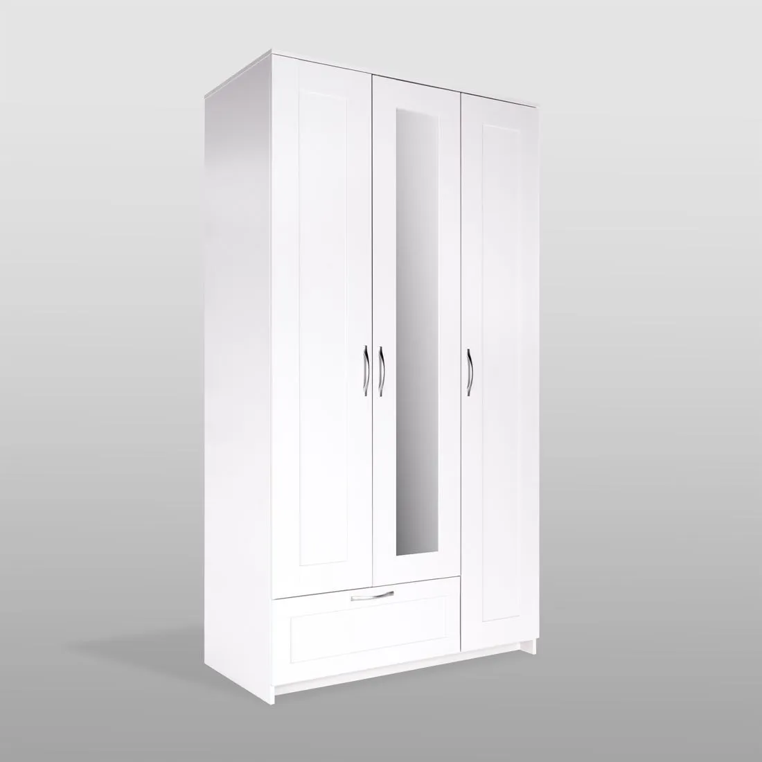 2.02.01.510.1 СИРИУС шкаф 3 двери и 1 ящик 117х59х220 белый RU (с 1 зеркалом) 2.02.01.510.1 СИРИУС шкаф 3 двери и 1 ящик 117х59х220 белый RU (с 1 зеркалом)