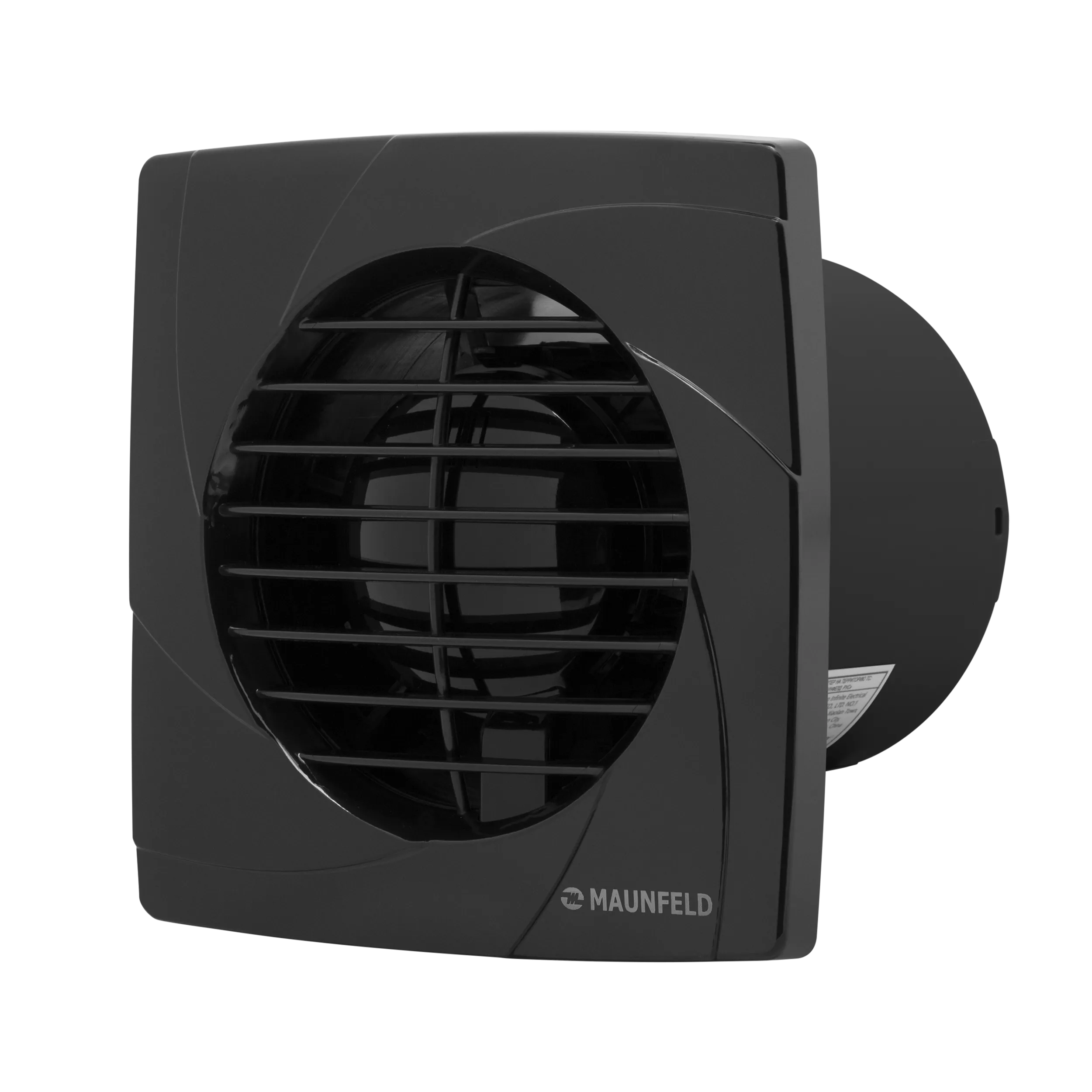 Вытяжной вентилятор  MAUNFELD MFB08G Черный