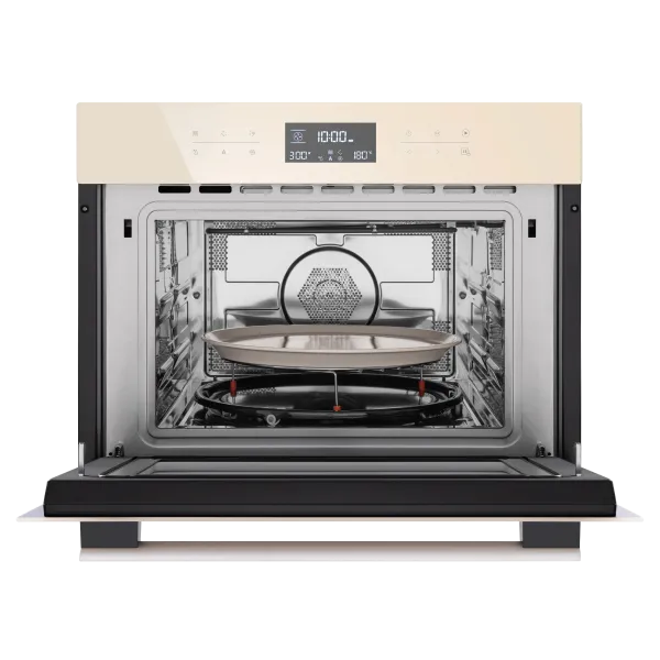 Компактный духовой шкаф с функцией СВЧ MAUNFELD MCMO.44.9GBG Бежевый Компактный духовой шкаф с функцией СВЧ MAUNFELD MCMO.44.9GBG Бежевый