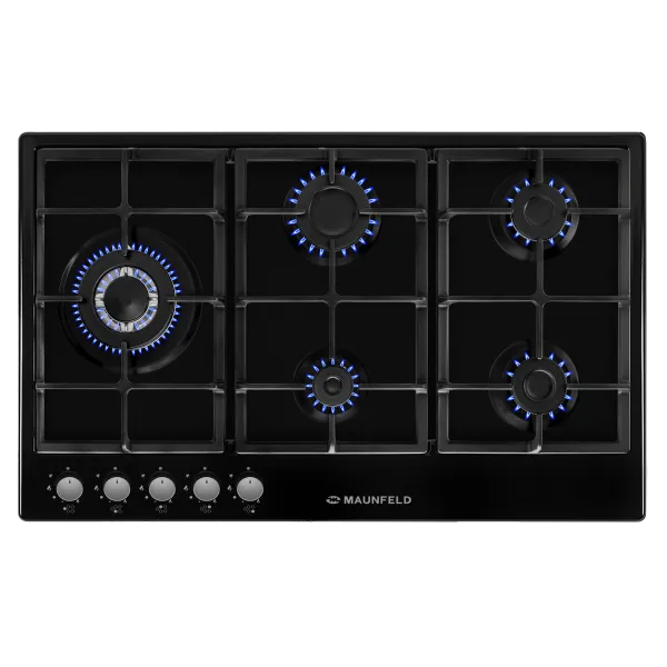 Газовая варочная панель MAUNFELD EGHE.95.33CB/G Черный Газовая варочная панель MAUNFELD EGHE.95.33CB/G Черный